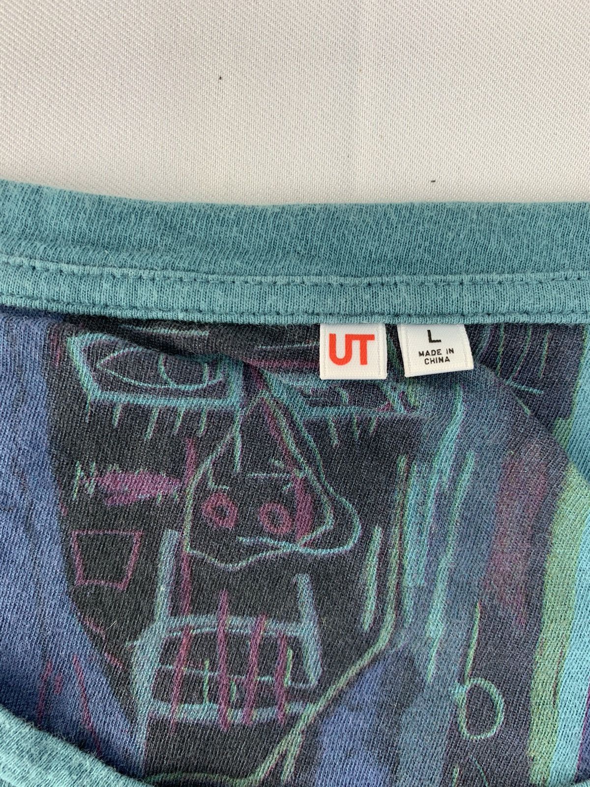 Jean-Michel Basquiat Jean Michel Basquiat Wax Wing Sketch Pop Art Crewneck Tee Size L / US 10 / IT 46 - 5 Thumbnail