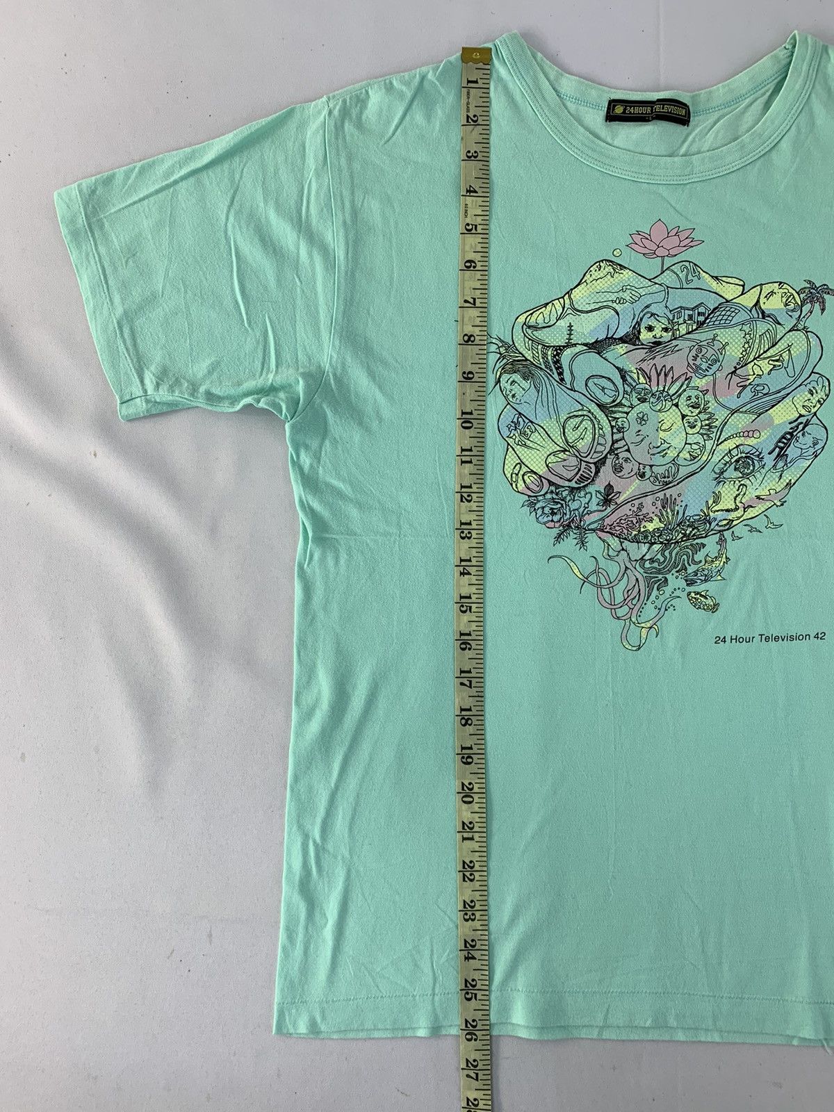 Edition Japan 90s 24 Hour Television Colourfull Hand Shaking Art Designer Size M / US 6-8 / IT 42-44 - 7 Thumbnail