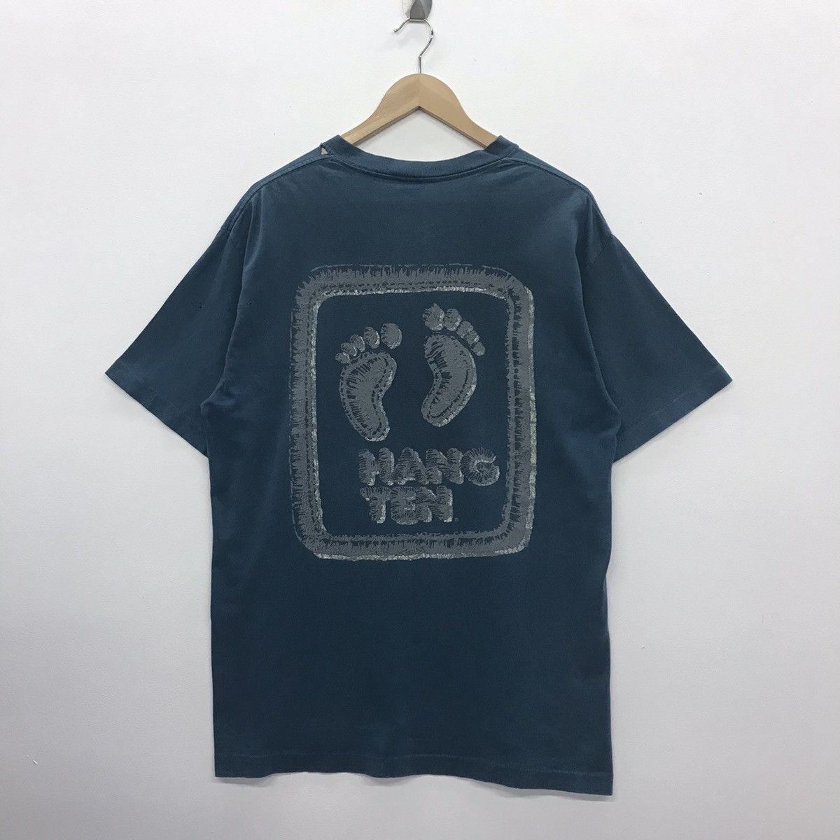 Hang Ten × Vintage Vintage Hang Ten Surf Style T-shirt Size US M / EU 48-50 / 2 - 7 Thumbnail