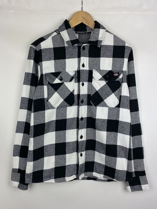 MEN'S FLANNEL CHECKED LONG SLEEVE SHIRT