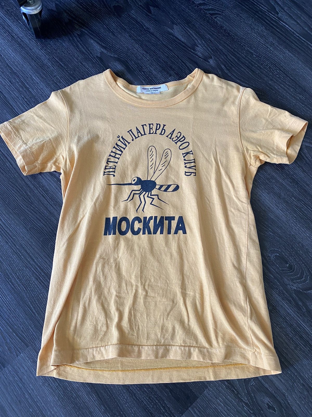 Junya Watanabe Mosquito Logo T-shirt | Grailed Junya Watanabe Mosquito Logo T-shirt | Grailed