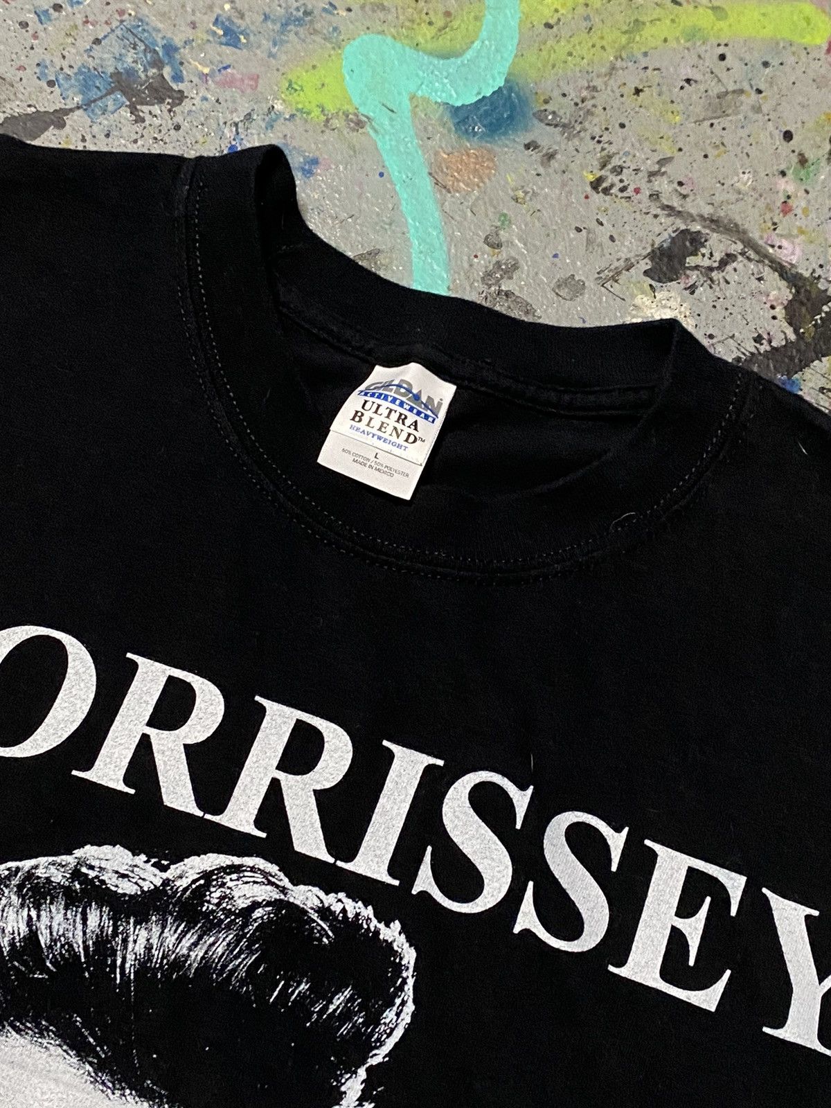 Band Tees × Vintage Vintage Morissey T-shirt 1990s Size US L / EU 52-54 / 3 - 3 Thumbnail