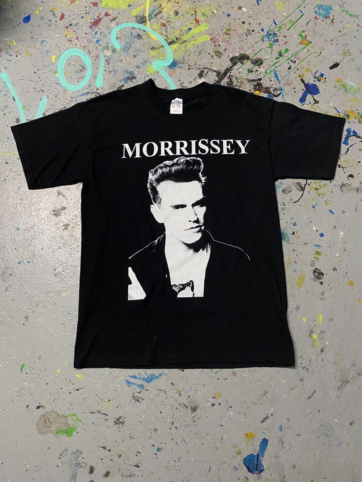 Band Tees × Vintage Vintage Morissey T-shirt 1990s Size US L / EU 52-54 / 3 - 2 Thumbnail