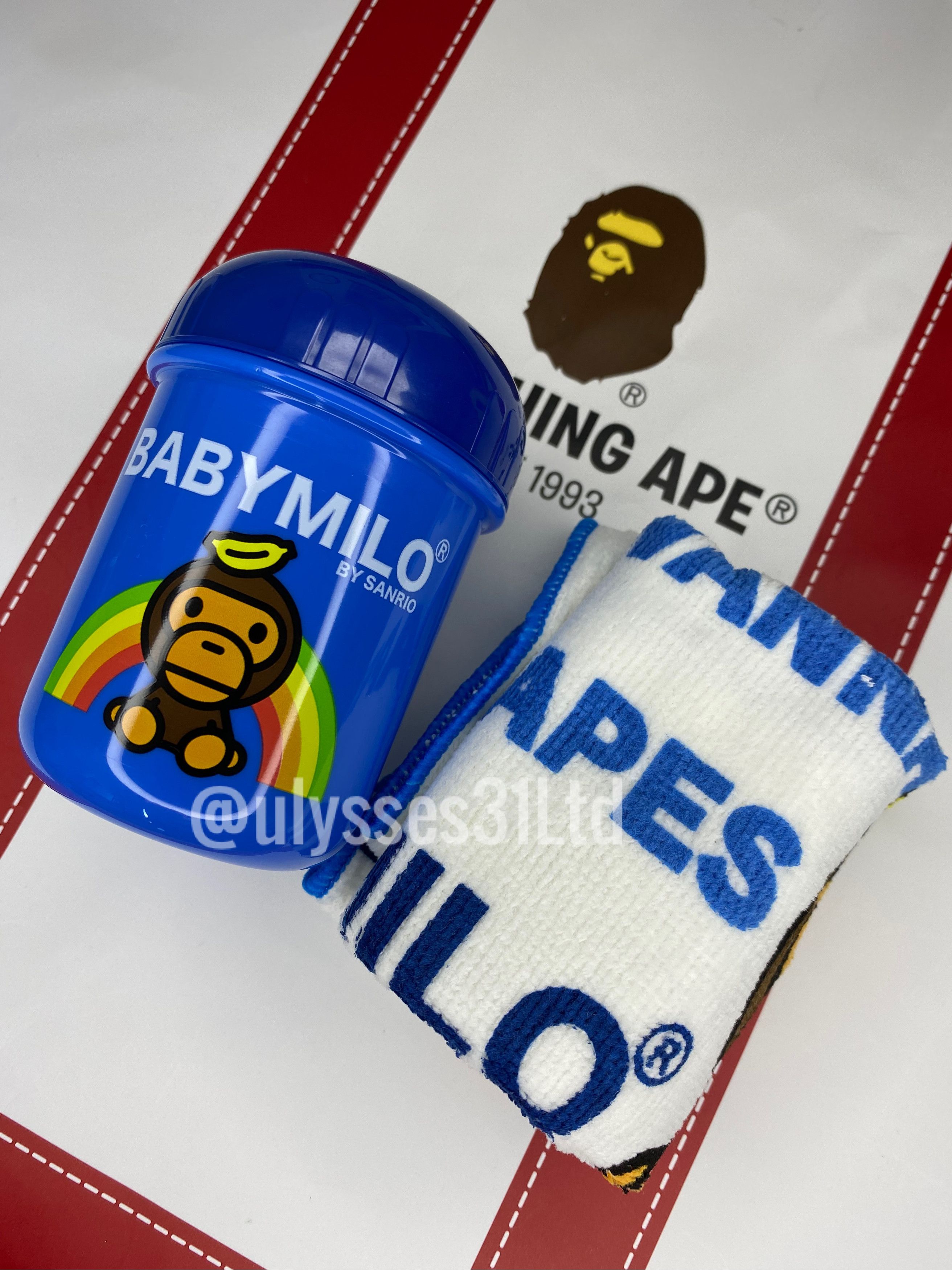 Bape Bape Baby Milo Oshibori Towel Set Size ONE SIZE - 2 Thumbnail