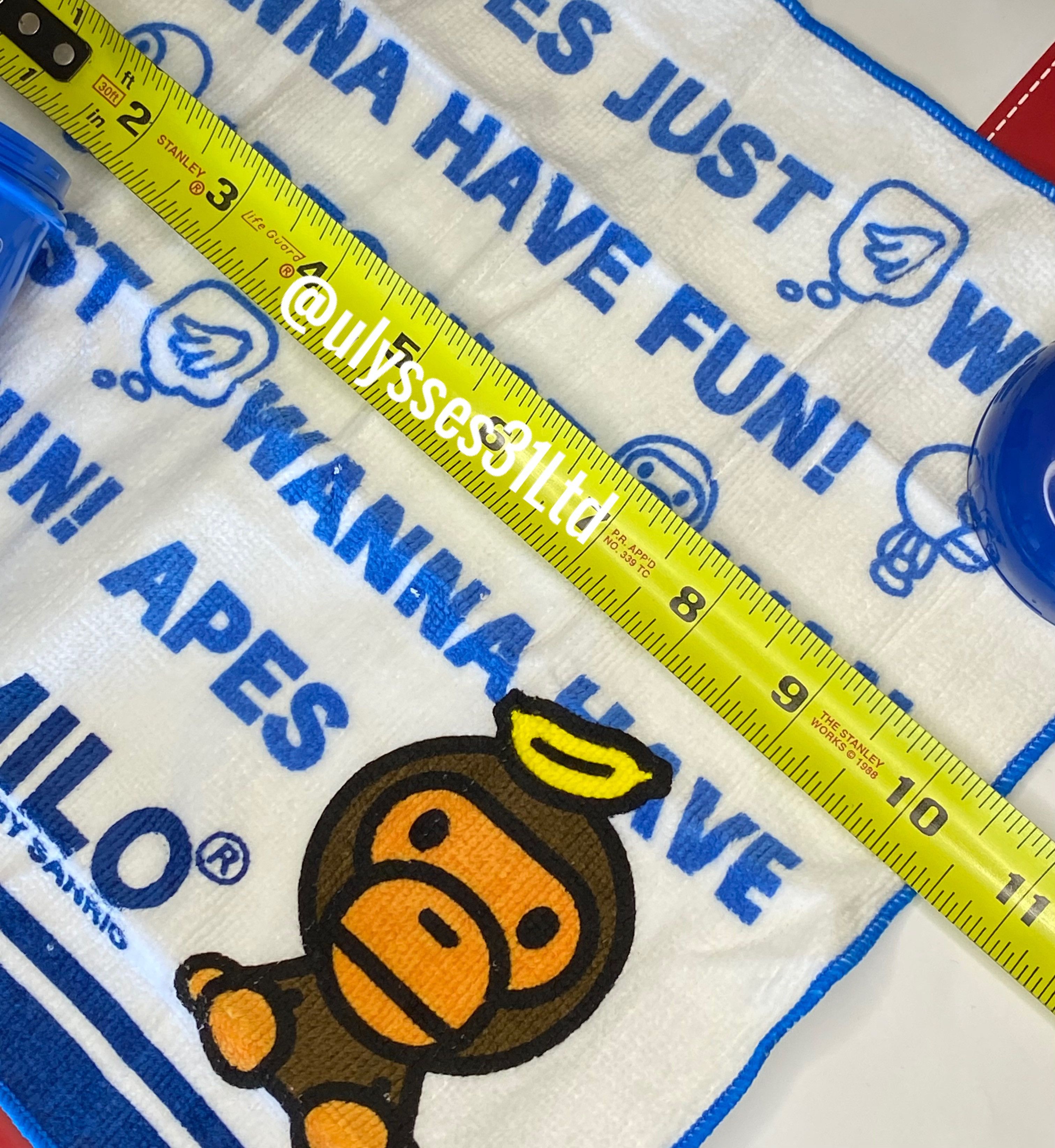 Bape Bape Baby Milo Oshibori Towel Set Size ONE SIZE - 12 Thumbnail