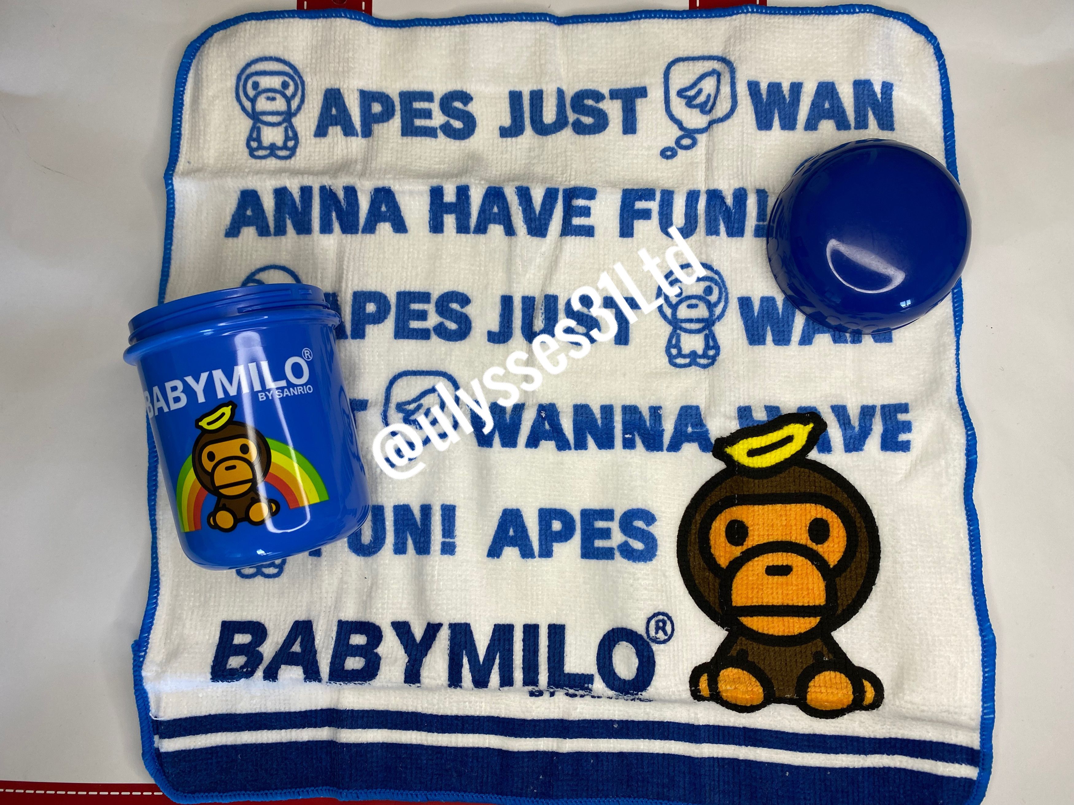 Bape Bape Baby Milo Oshibori Towel Set Size ONE SIZE - 5 Thumbnail