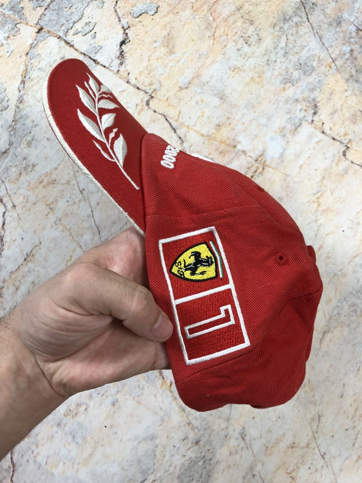 Ferrari × Vintage Ferrari vintage racing hat cap Size ONE SIZE - 4 Thumbnail