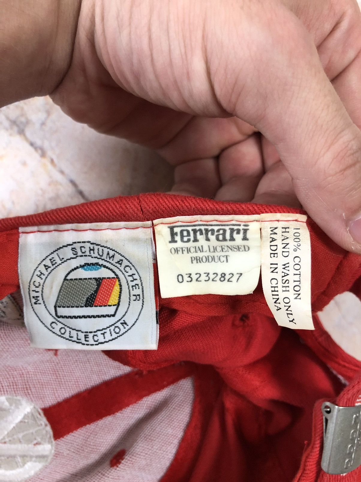 Ferrari × Vintage Ferrari vintage racing hat cap Size ONE SIZE - 7 Thumbnail