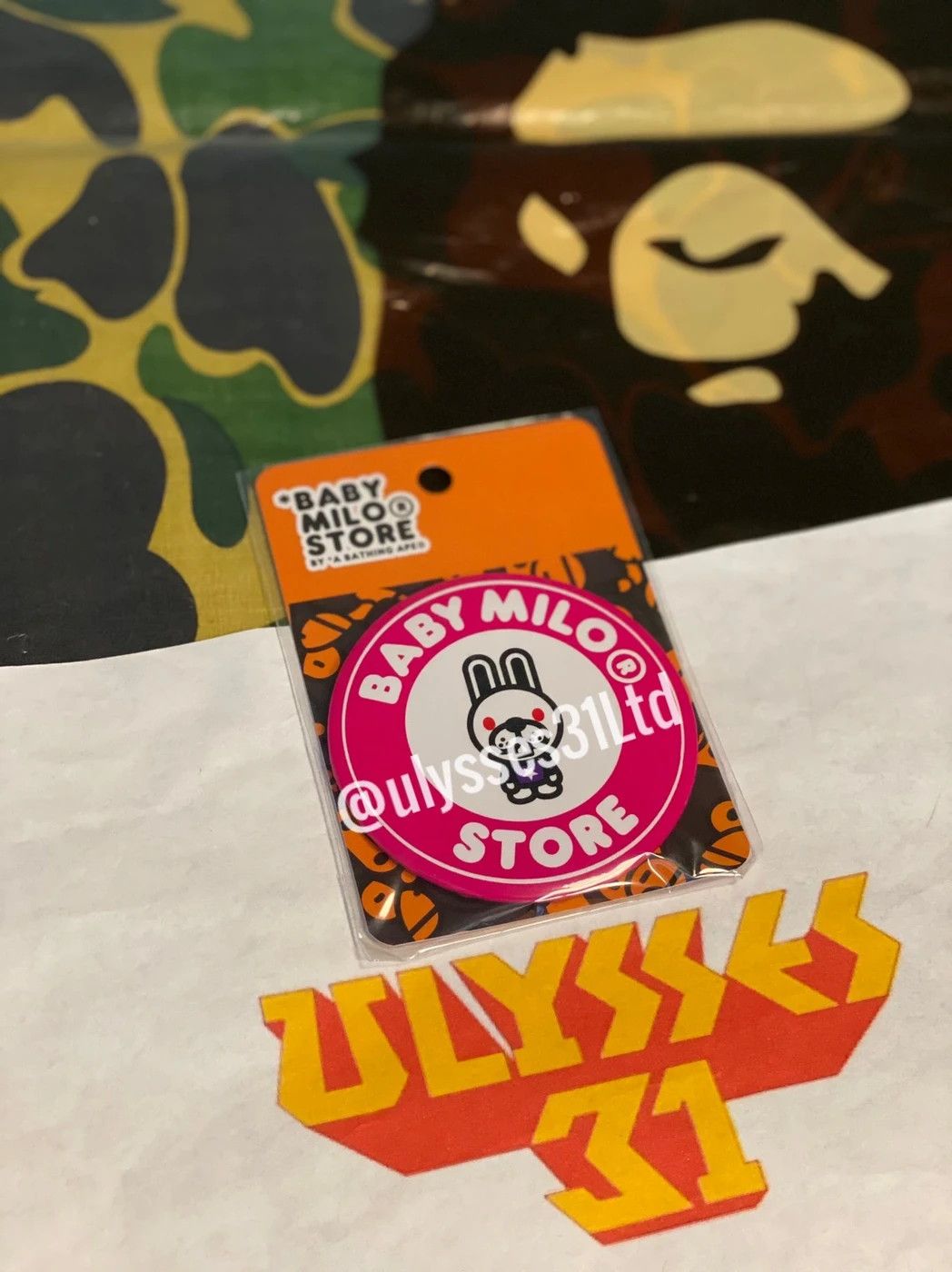 Bape Bape Baby Milo Store Mirror Size ONE SIZE - 1 Thumbnail