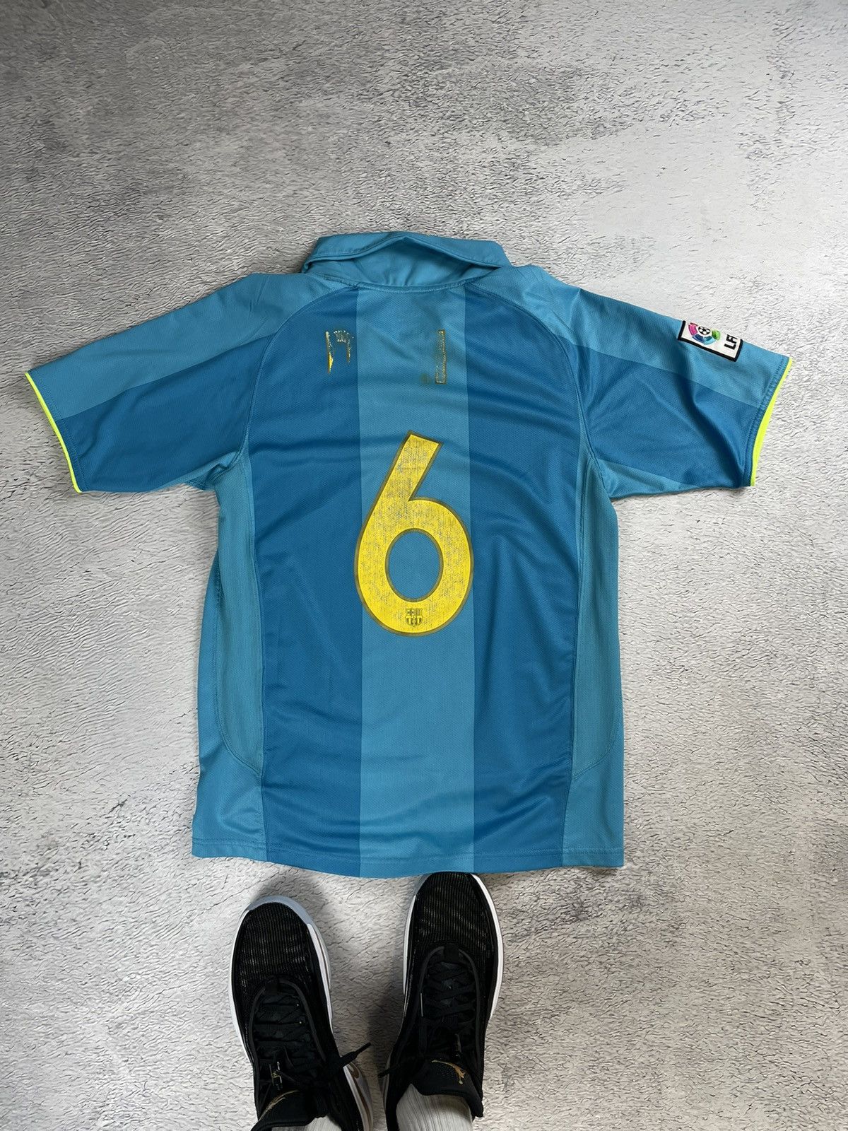 Nike × Vintage Vintage Barcelona 2007/08 Nike Soccer Jersey y2k blokcore Size US S / EU 44-46 / 1 - 9 Thumbnail