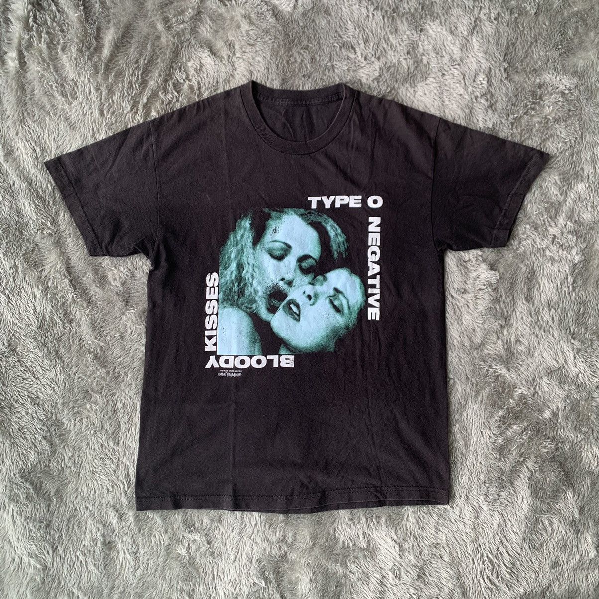 Band Shirts Type O Negative Bloody Kisses T Shirt Zwart