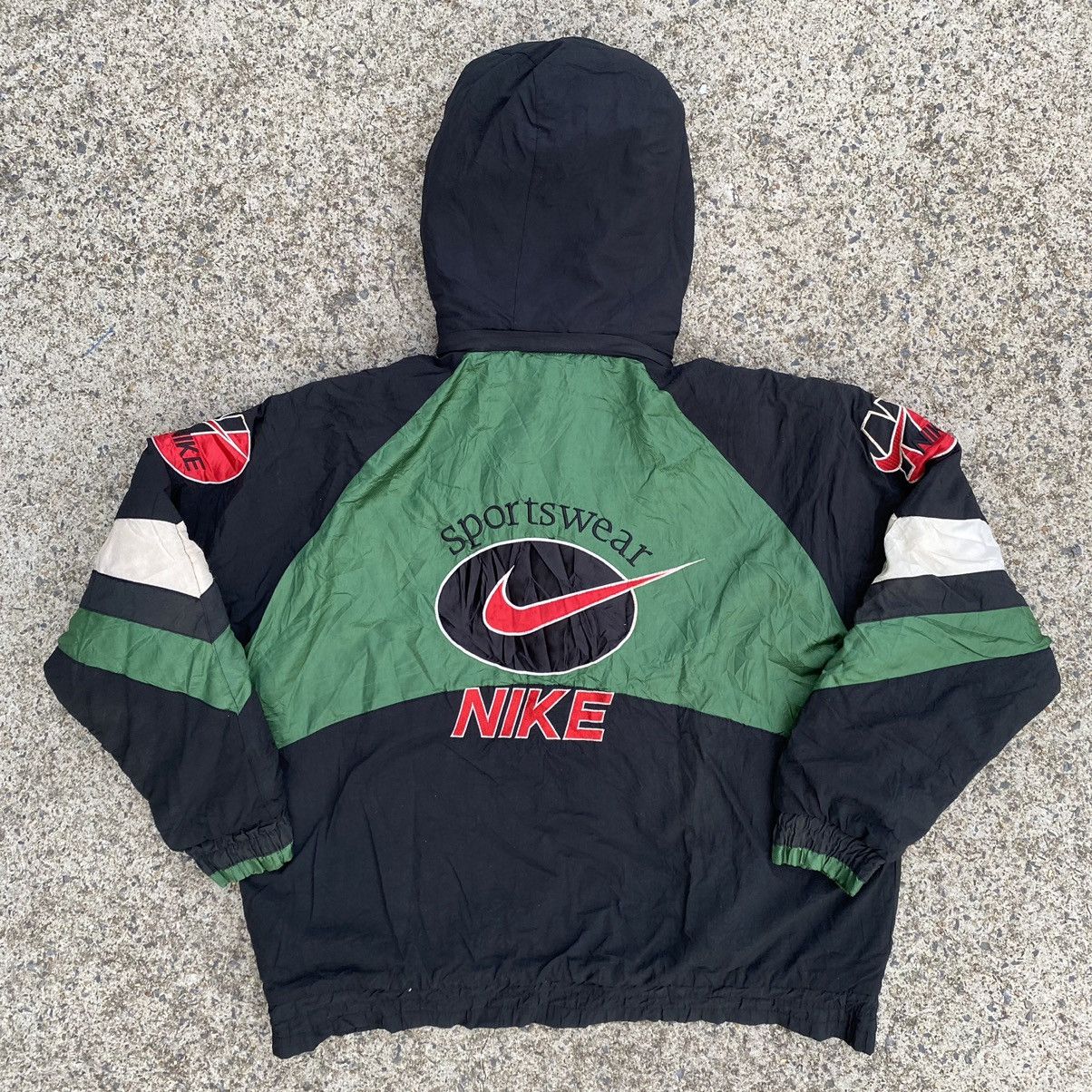 Nike × Vintage Grail Vintage Nike Sportwear Supreme Hoodie Jacket Size US XL / EU 56 / 4 - 4 Thumbnail