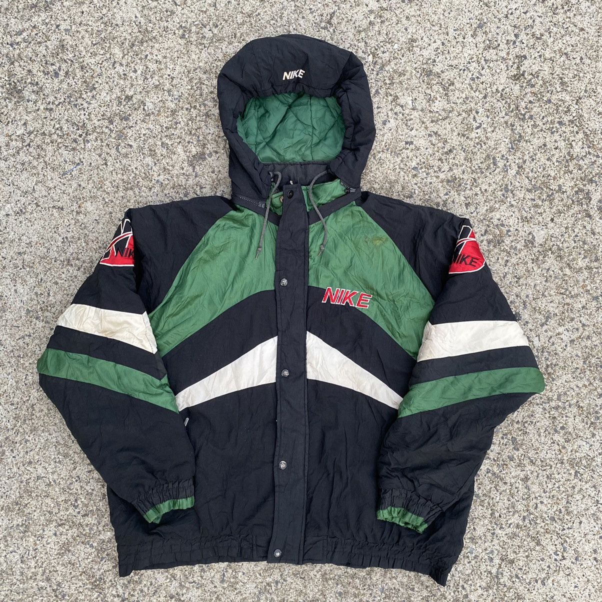 Nike × Vintage Grail Vintage Nike Sportwear Supreme Hoodie Jacket Size US XL / EU 56 / 4 - 3 Thumbnail