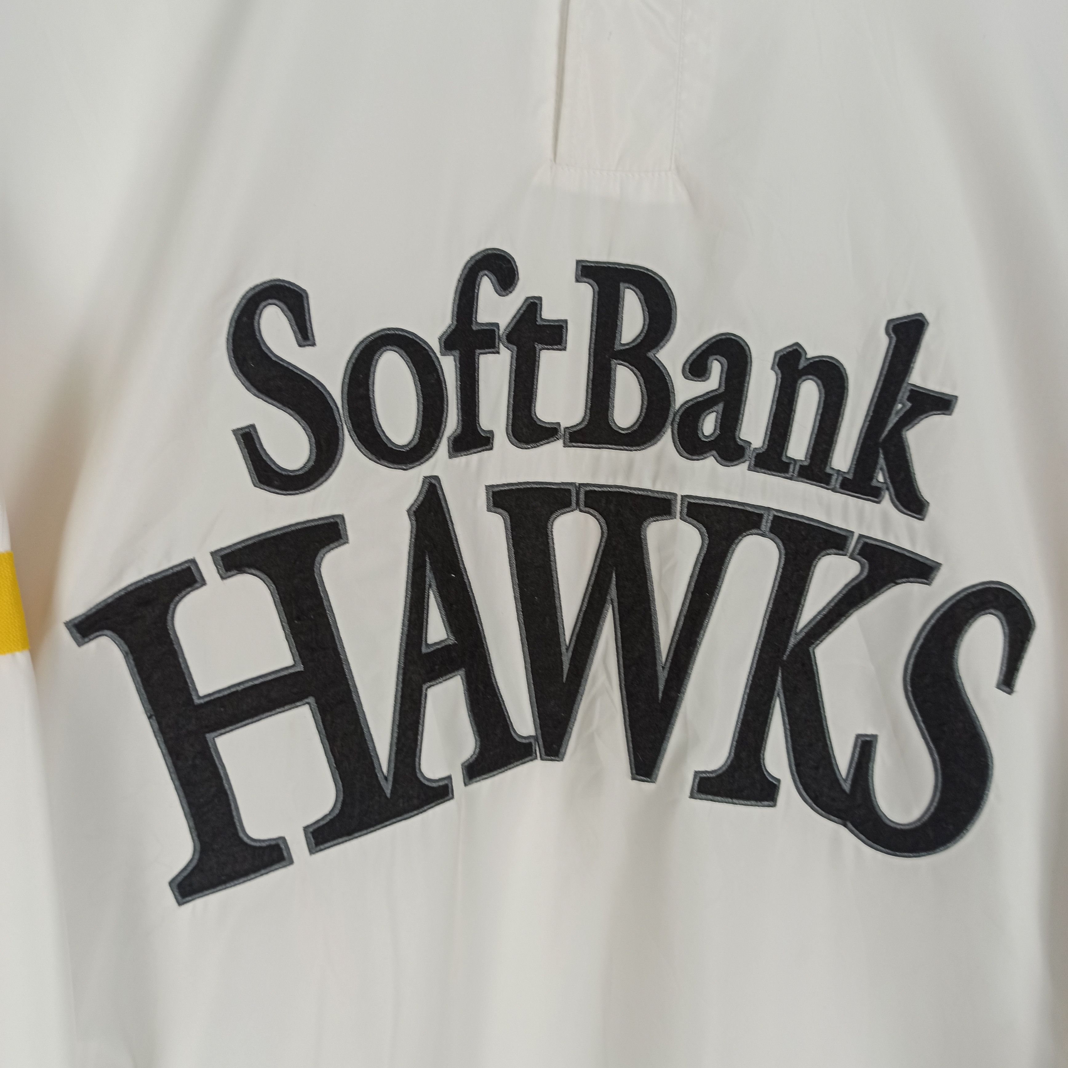 Japanese Brand Vintage SoftBank Jacket Big Logo By Mizuno Size US XL / EU 56 / 4 - 4 Thumbnail