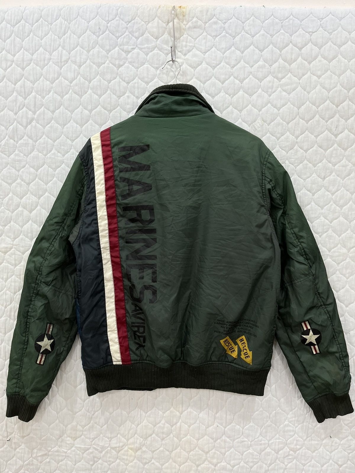 Avirex (Jj). AVIREX MARINES VARSITY JACKET Size US L / EU 52-54 / 3 - 2 Thumbnail