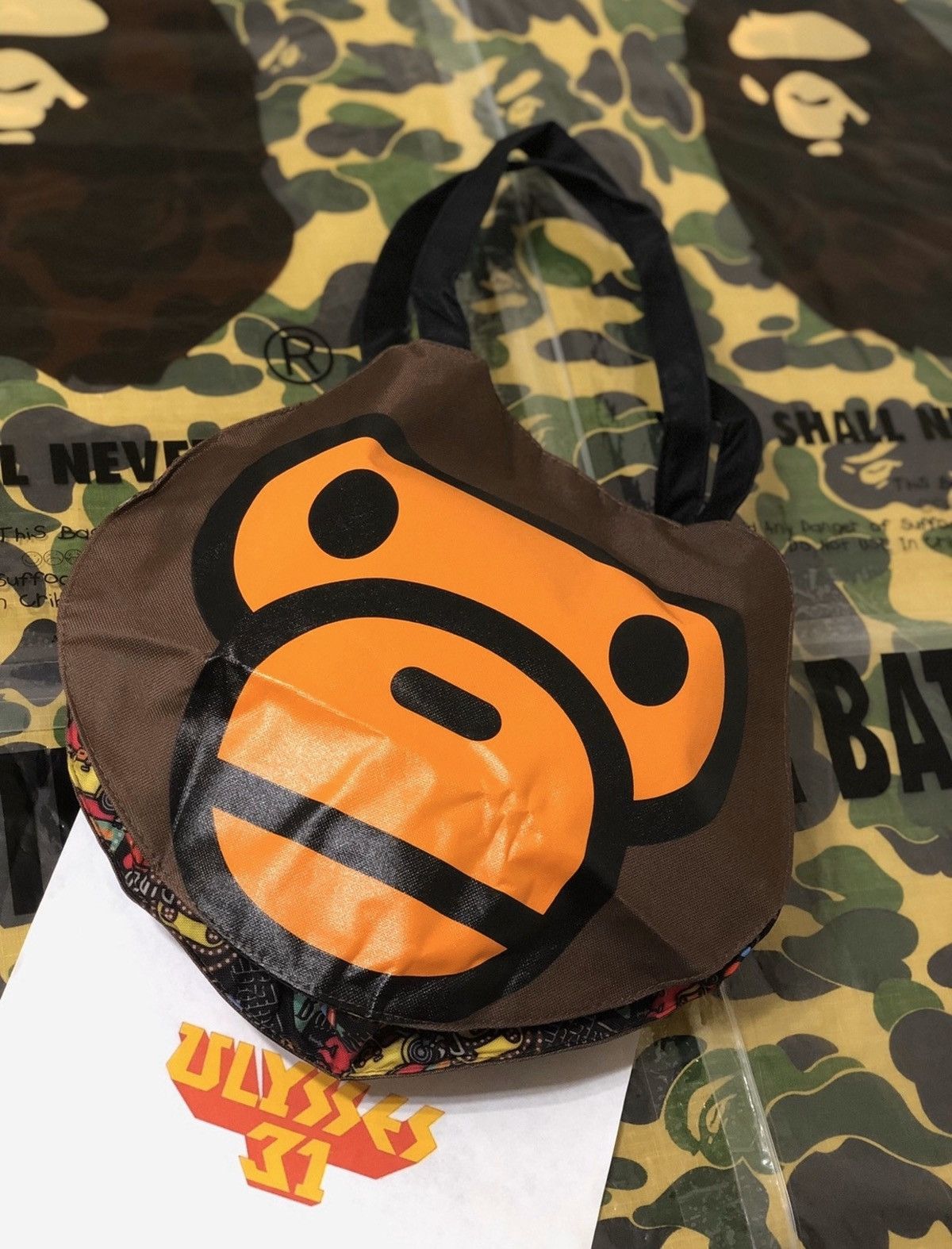 Bape Bape Baby Milo Face Tote Size ONE SIZE - 3 Thumbnail