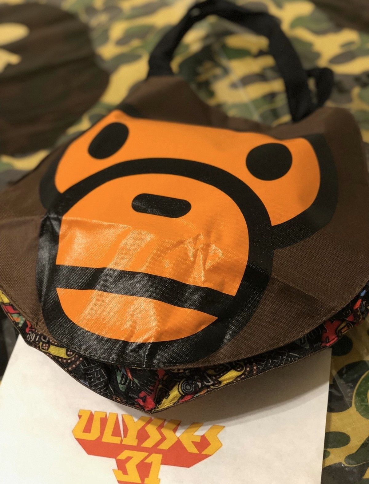 Bape Bape Baby Milo Face Tote Size ONE SIZE - 2 Thumbnail