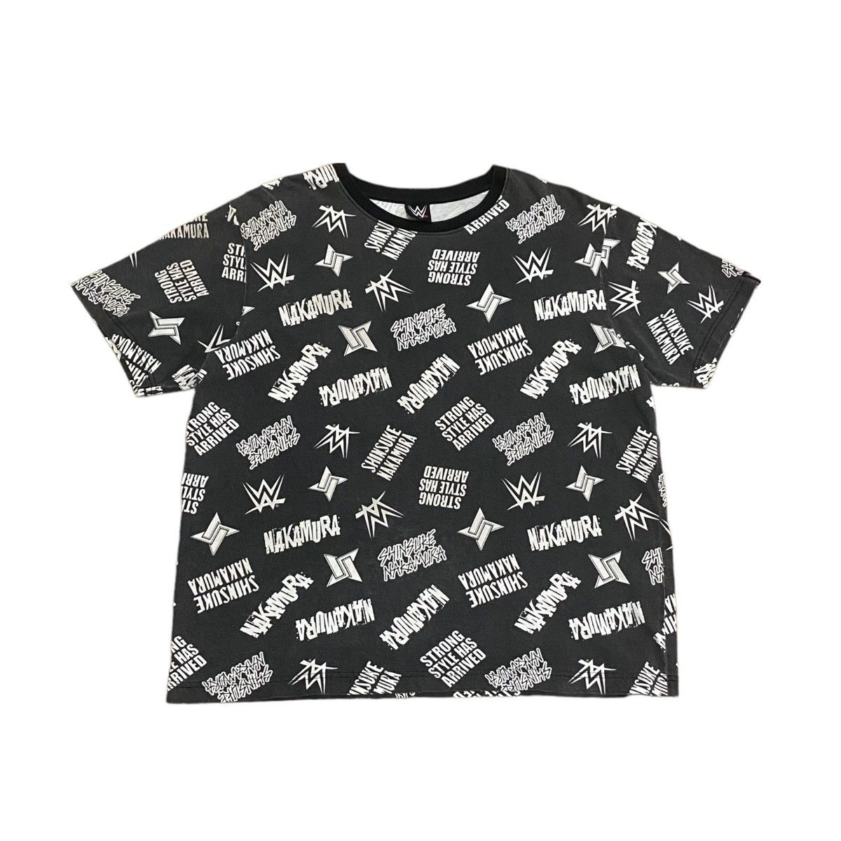 WWE × WWF Vintage Wwe Japanese Full Printed Baggy Tees Size US M / EU 48-50 / 2 - 1 Thumbnail