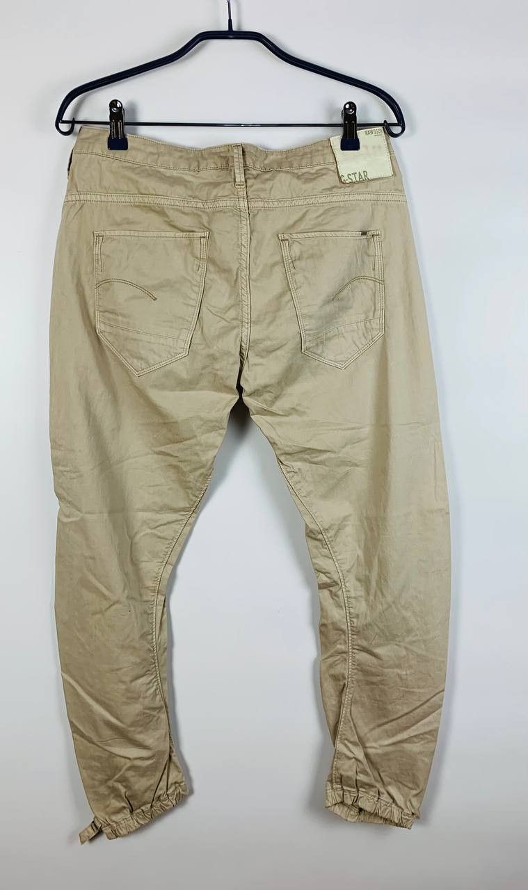 G-Star Gstar / G Sta Raw pants beige cotton 26 Size US 26 / EU 42 - 7 Thumbnail
