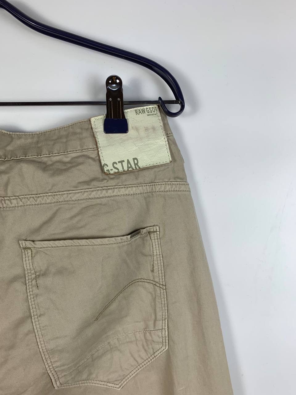 G-Star Gstar / G Sta Raw pants beige cotton 26 Size US 26 / EU 42 - 9 Thumbnail