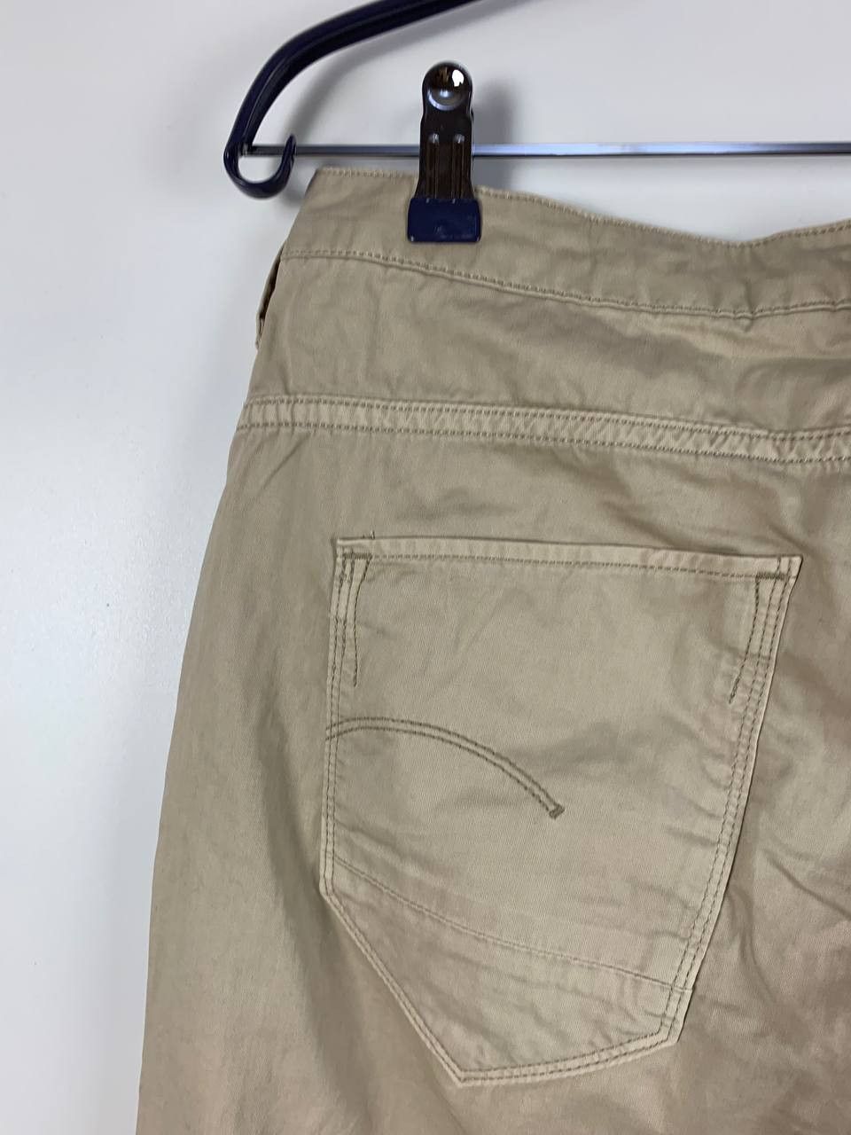 G-Star Gstar / G Sta Raw pants beige cotton 26 Size US 26 / EU 42 - 8 Thumbnail
