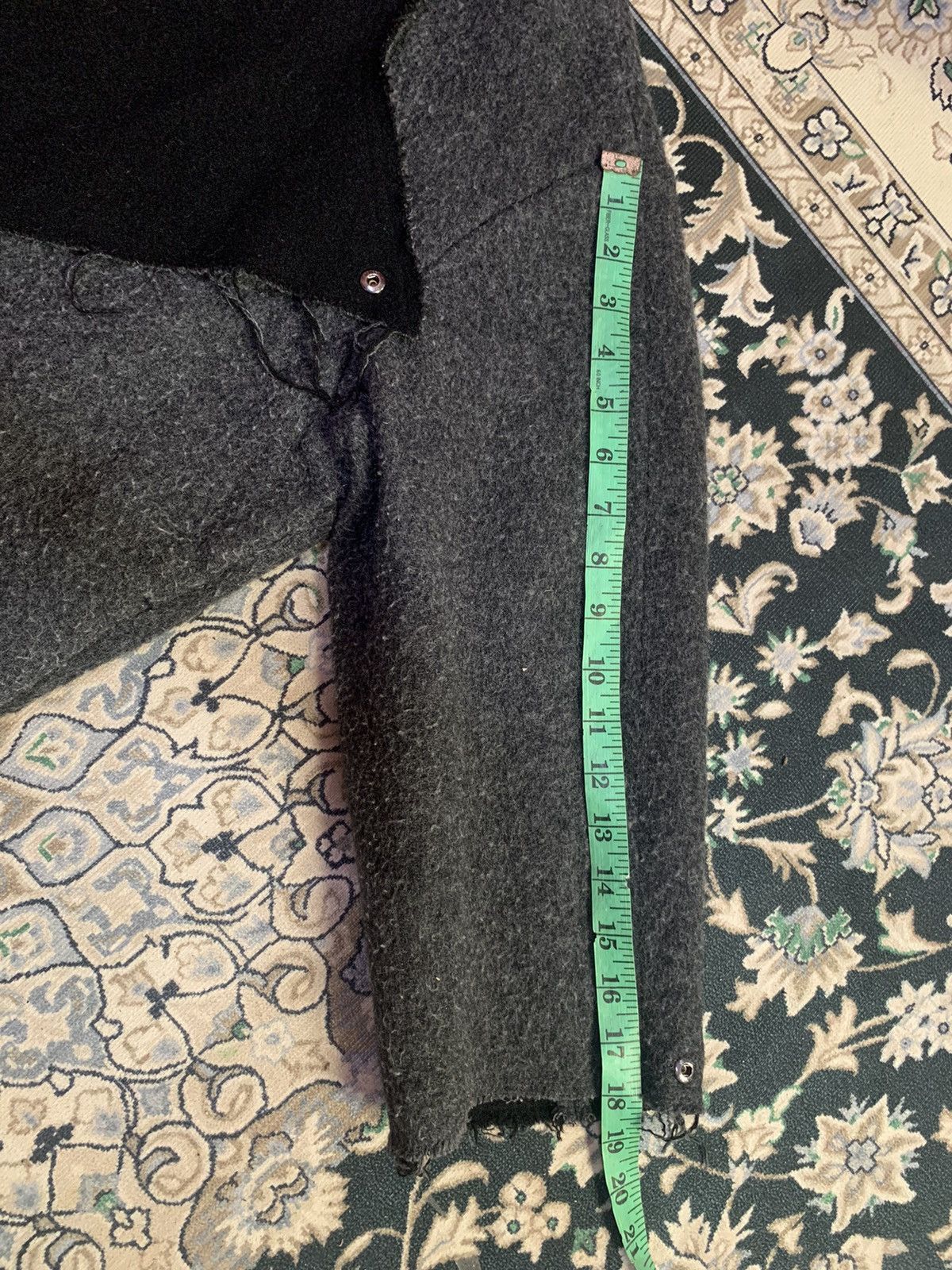 Issey Miyake VINTAGE 1990 ISSEY MIYAKE REVERSIBLE WOOL PATCHWORK JACKET Size US L / EU 52-54 / 3 - 16 Thumbnail