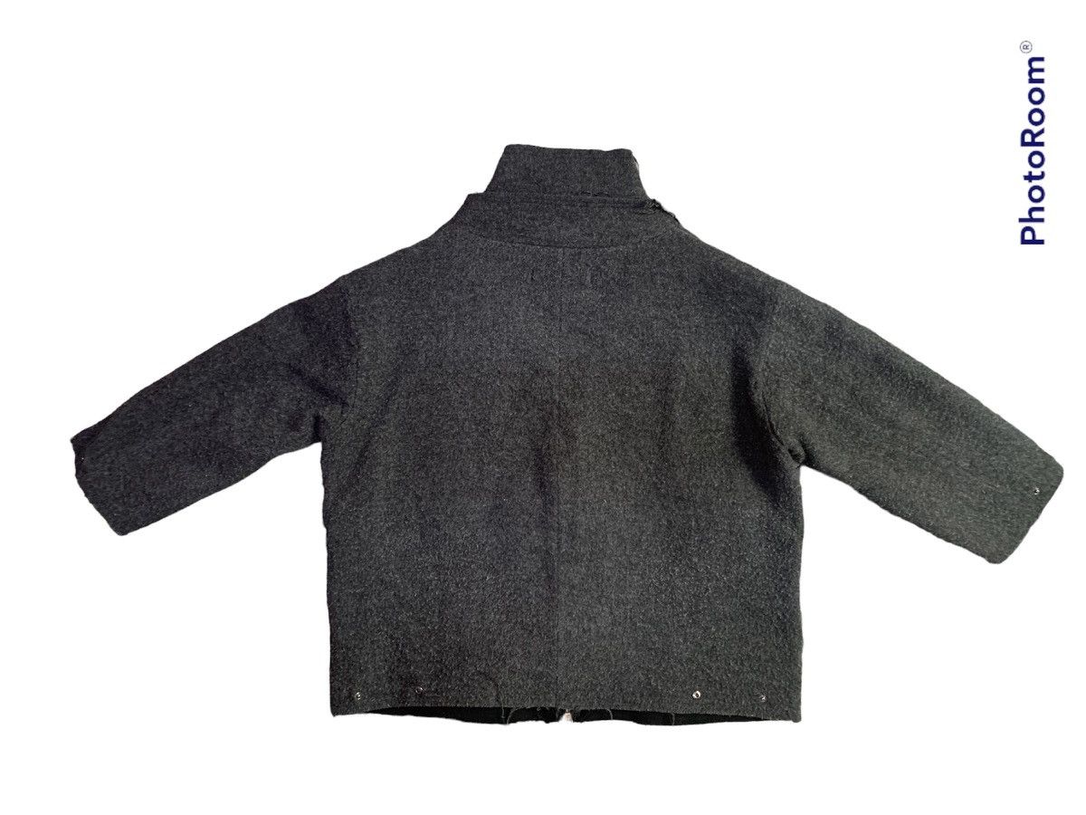 Issey Miyake VINTAGE 1990 ISSEY MIYAKE REVERSIBLE WOOL PATCHWORK JACKET Size US L / EU 52-54 / 3 - 2 Thumbnail