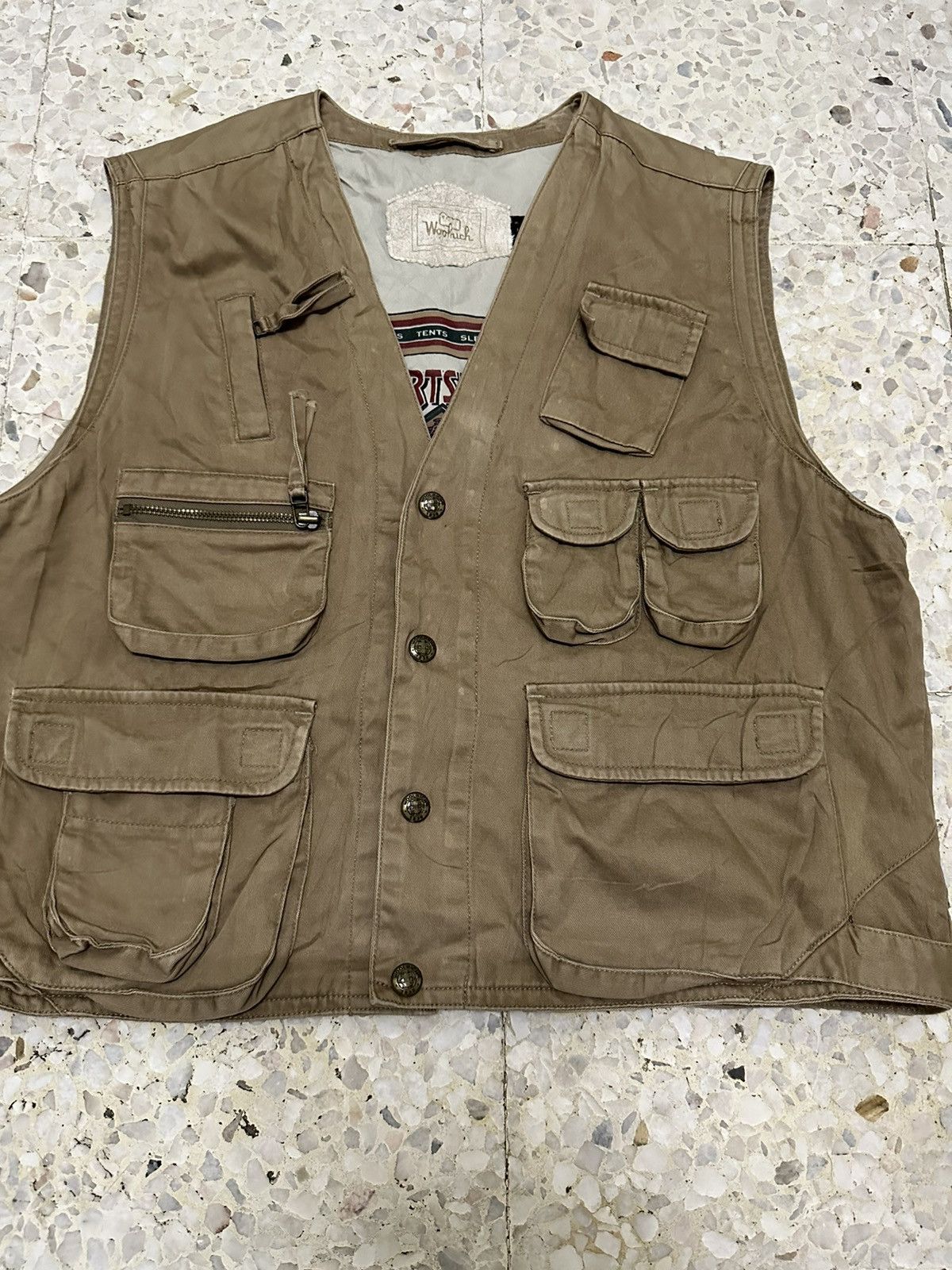 Woolrich Woolen Mills Woolrich Tactical Hunting Vest Multi Pocket Design Size US L / EU 52-54 / 3 - 3 Thumbnail