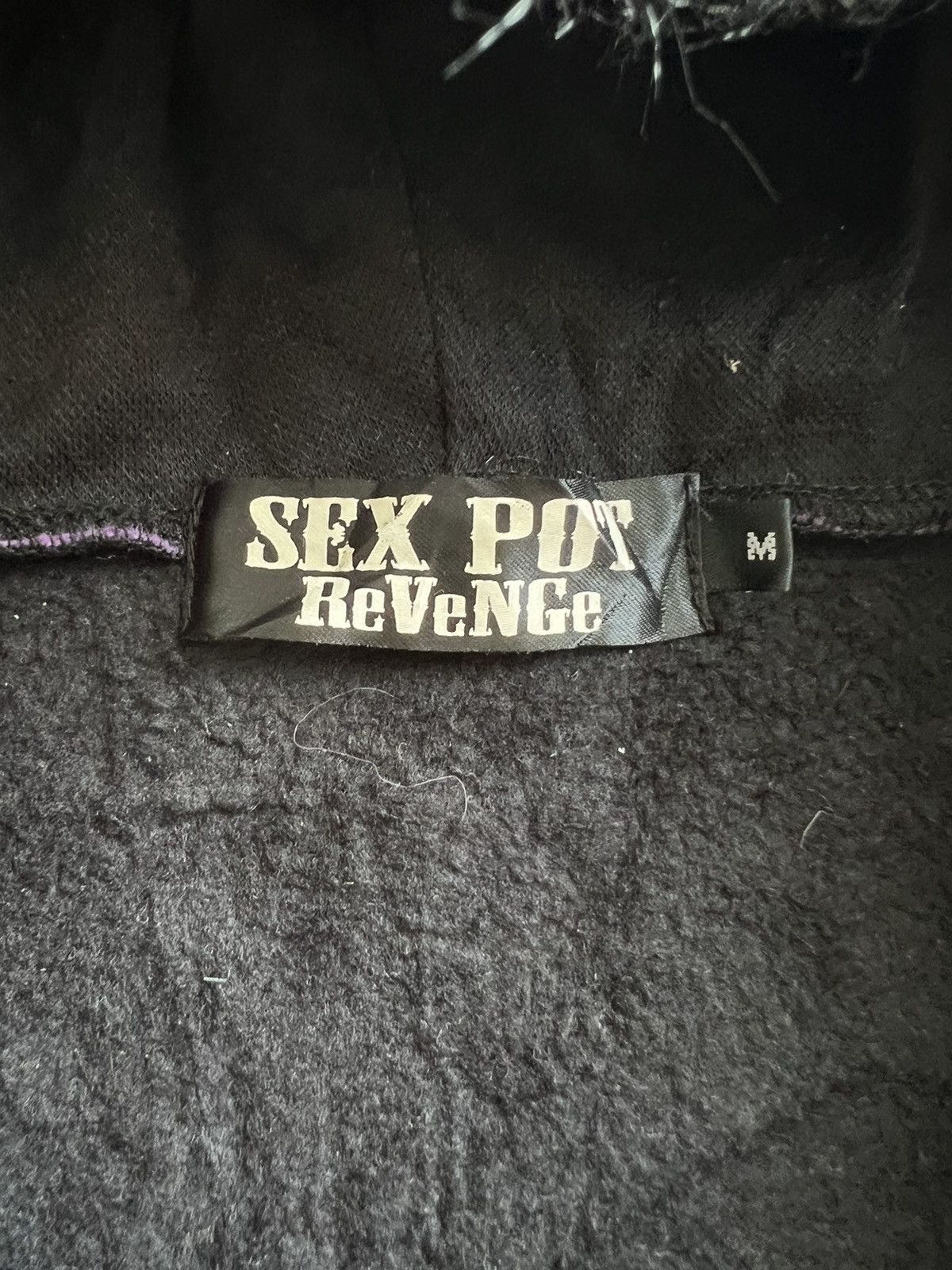 Hysteric Glamour SICK🔥Sex Pot "Fuck Up Way" Seditionaries OVP Fur Hoodie Size US M / EU 48-50 / 2 - 10 Thumbnail