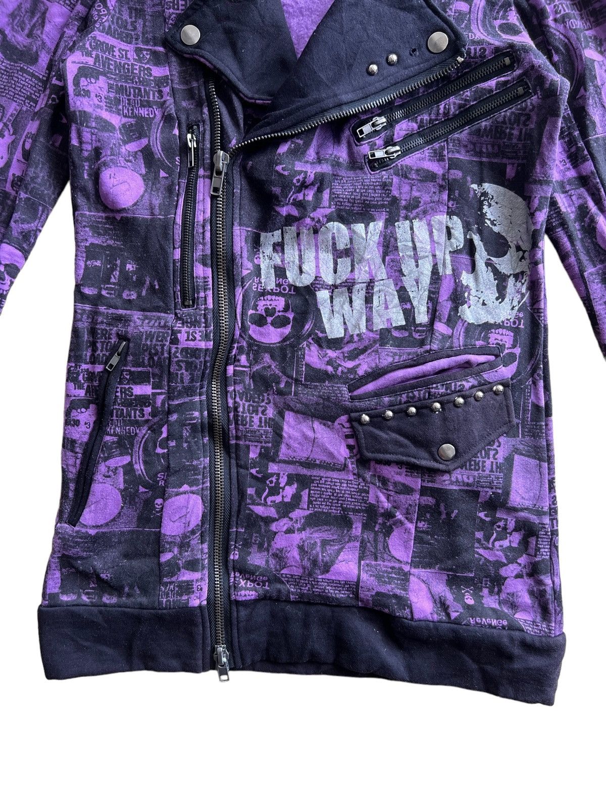 Hysteric Glamour SICK🔥Sex Pot "Fuck Up Way" Seditionaries OVP Fur Hoodie Size US M / EU 48-50 / 2 - 5 Thumbnail