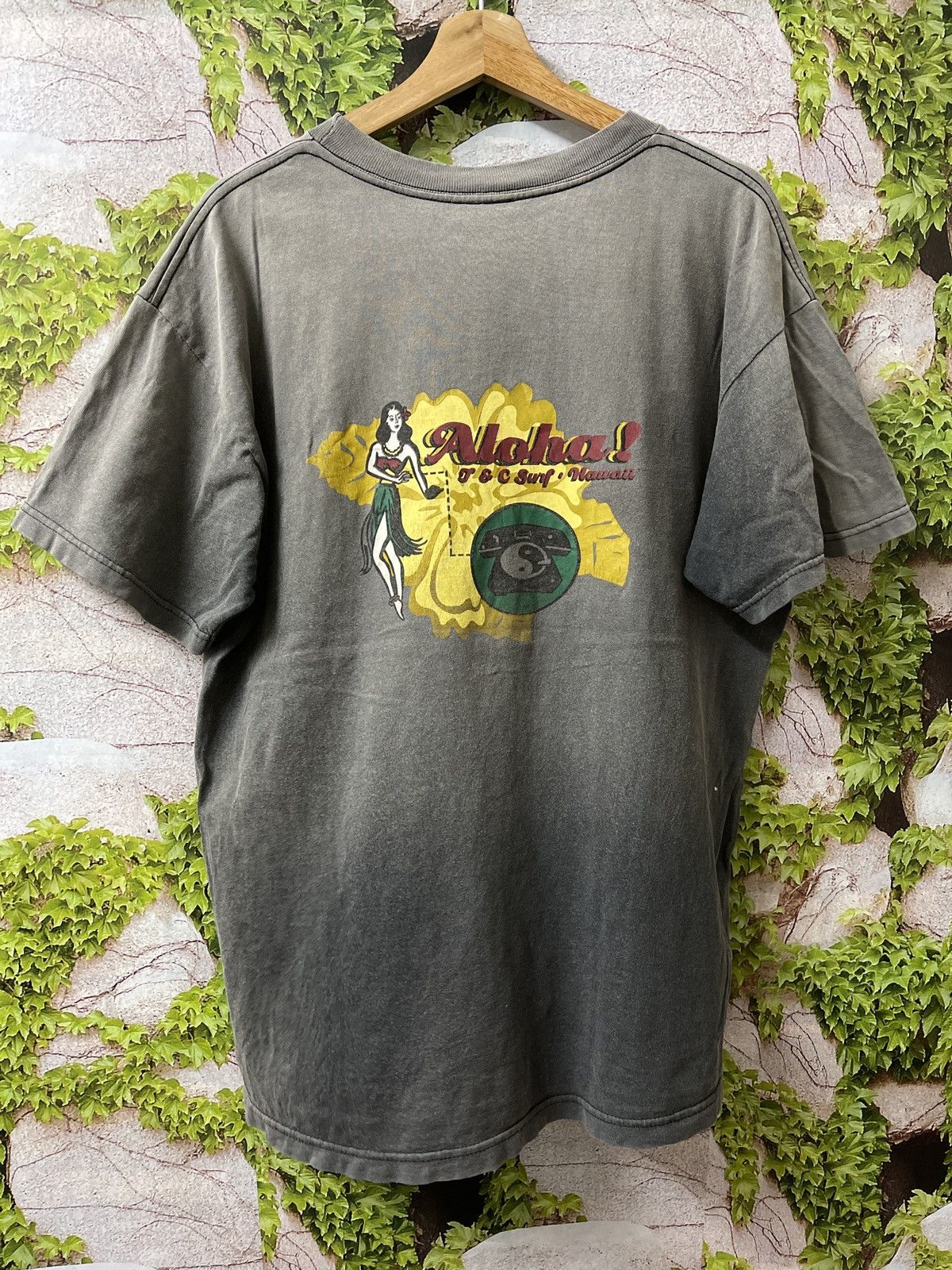 Vintage VINTAGE ALOHA T&C SURF TEE VERY RARE Size US L / EU 52-54 / 3 - 1 Thumbnail