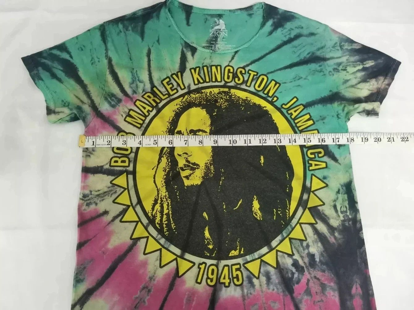 Band Tees Bob Marley Rasta Tie Dye Tee Reggae Jamaica Size US S / EU 44-46 / 1 - 4 Thumbnail