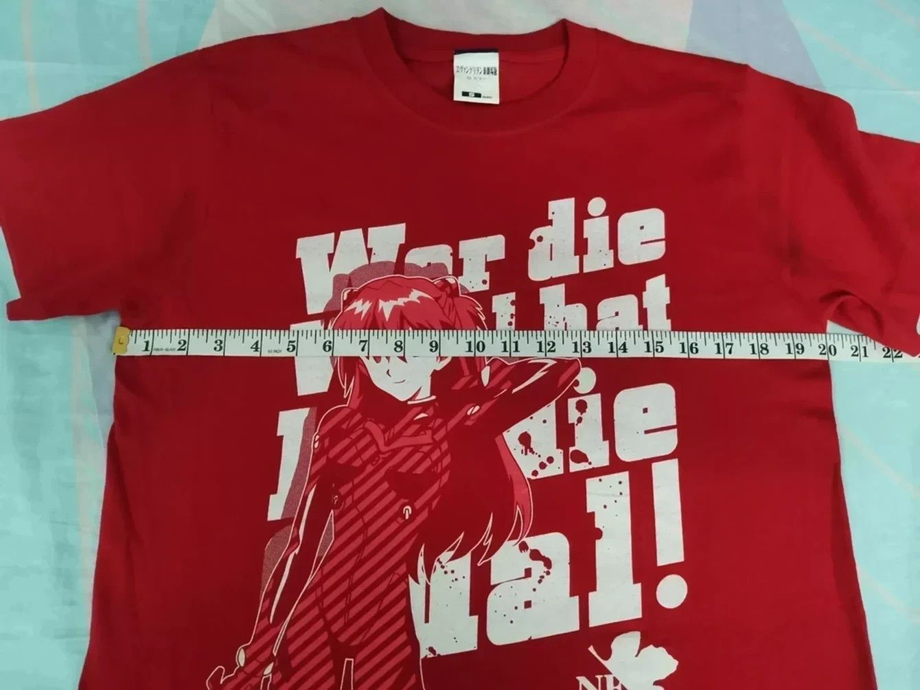 Anime Vintage Evangelion Neon Genesis Japan Anime Tee Akira Devil Size US S / EU 44-46 / 1 - 6 Thumbnail