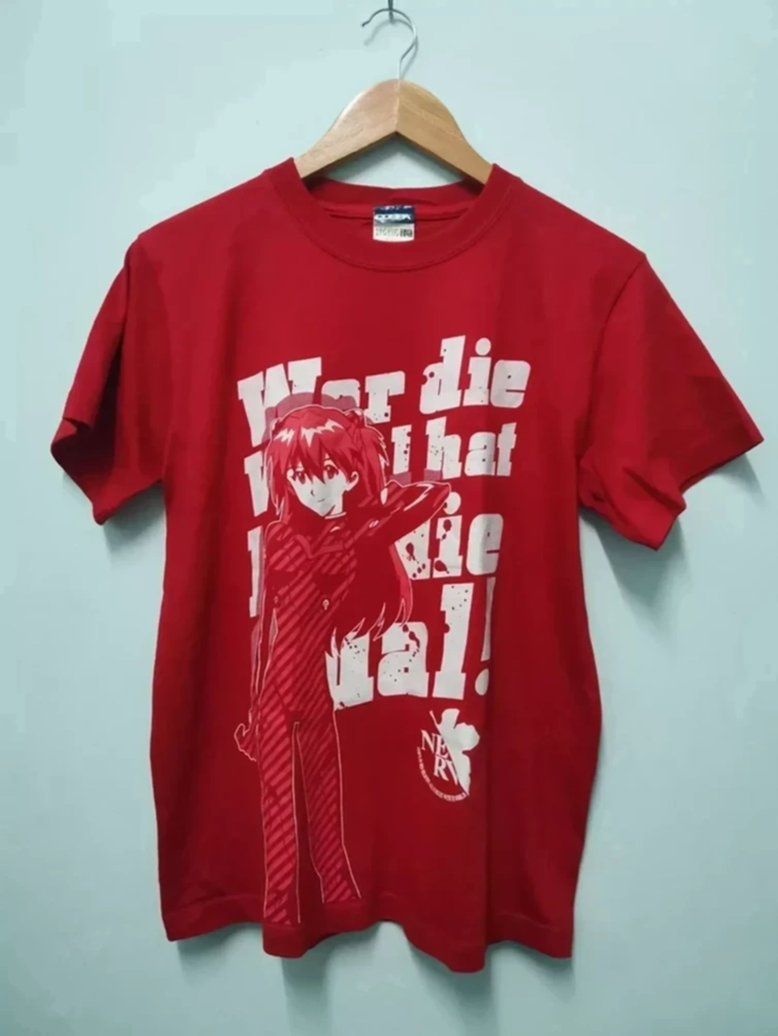 Anime Vintage Evangelion Neon Genesis Japan Anime Tee Akira Devil Size US S / EU 44-46 / 1 - 2 Thumbnail