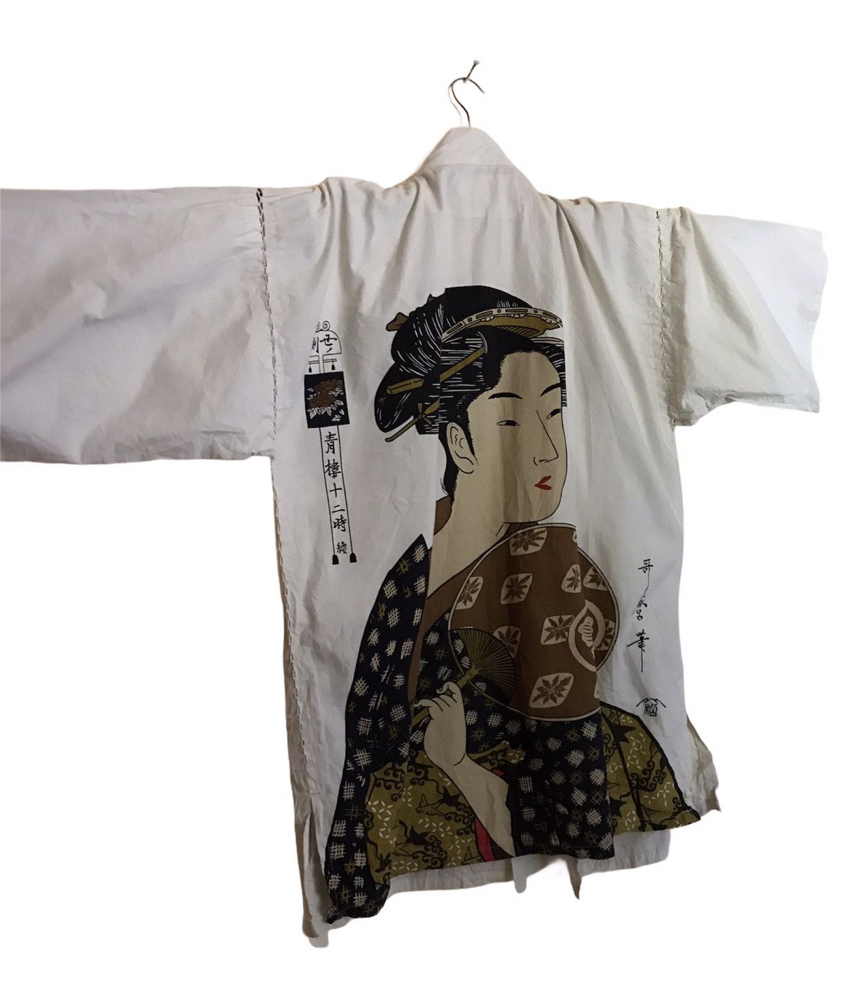 Japanese Brand RARE KIMONO SAMURAI GEISHA JAPANESE TRADITIONAL JACKET Size US L / EU 52-54 / 3 - 3 Thumbnail