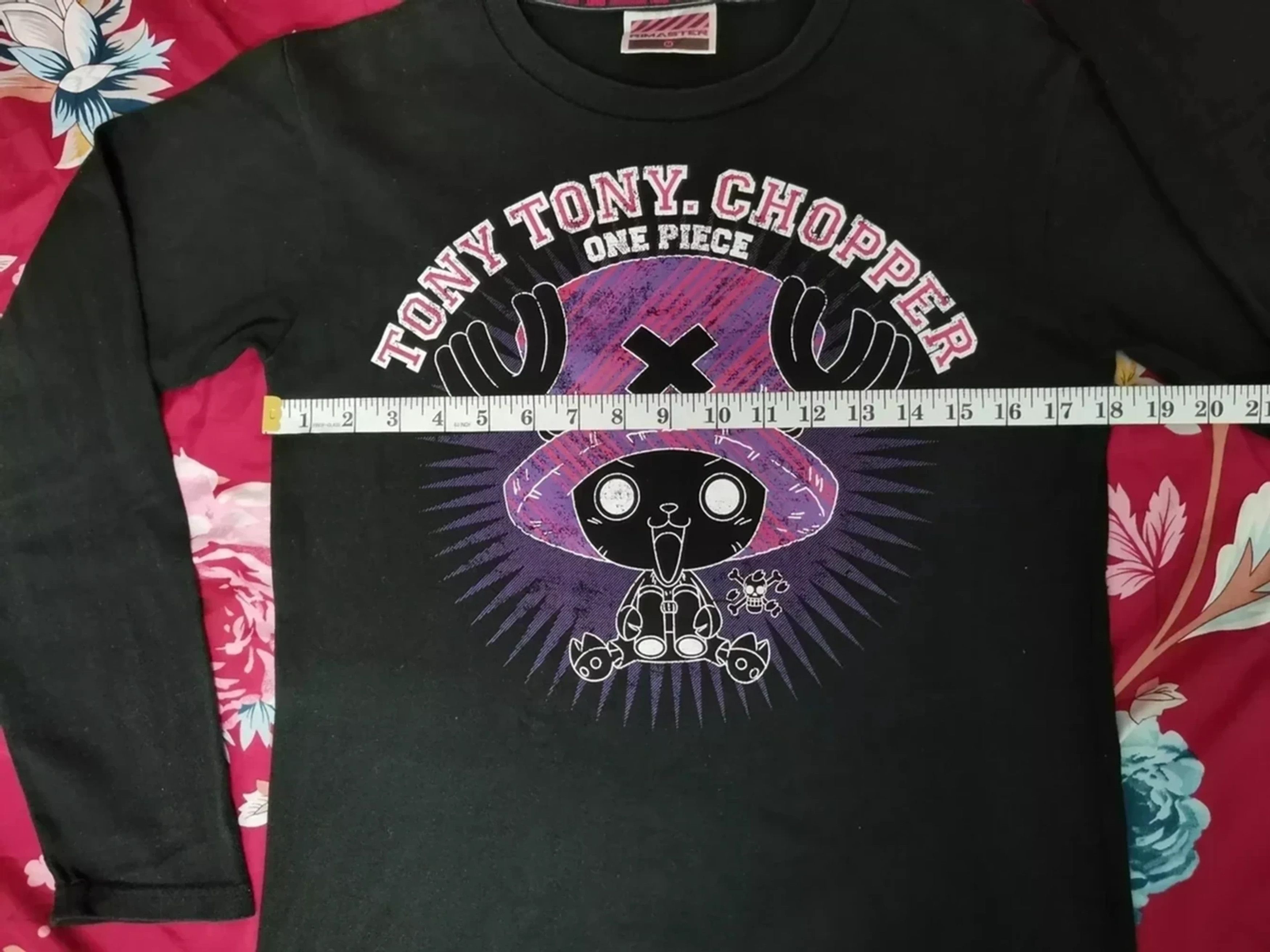 Anime Vintage One Piece Tony Chopper Japan Anime Manga Long Sleeve Size US M / EU 48-50 / 2 - 5 Thumbnail