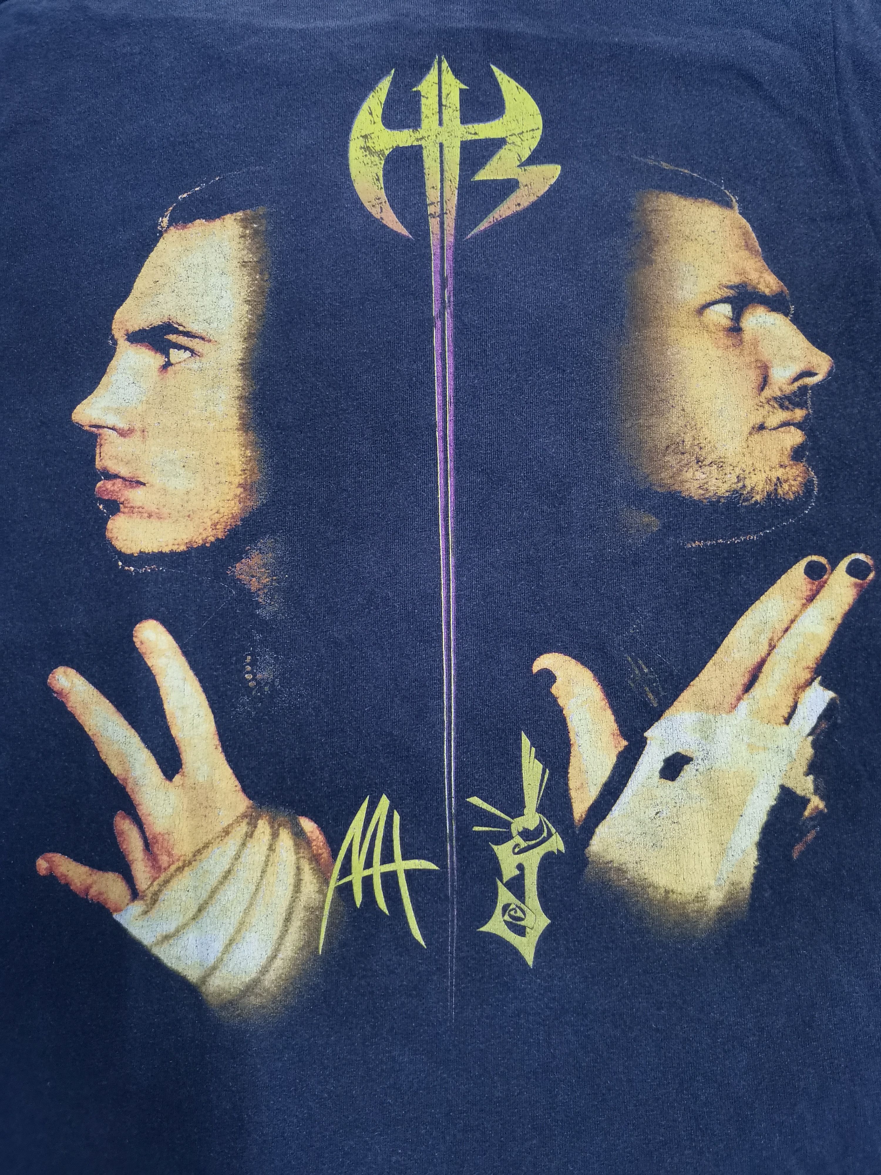 Vintage Vintage Hardy Boyz WWE WWF Wrestling Tee Rock Austin Size US S / EU 44-46 / 1 - 1 Thumbnail