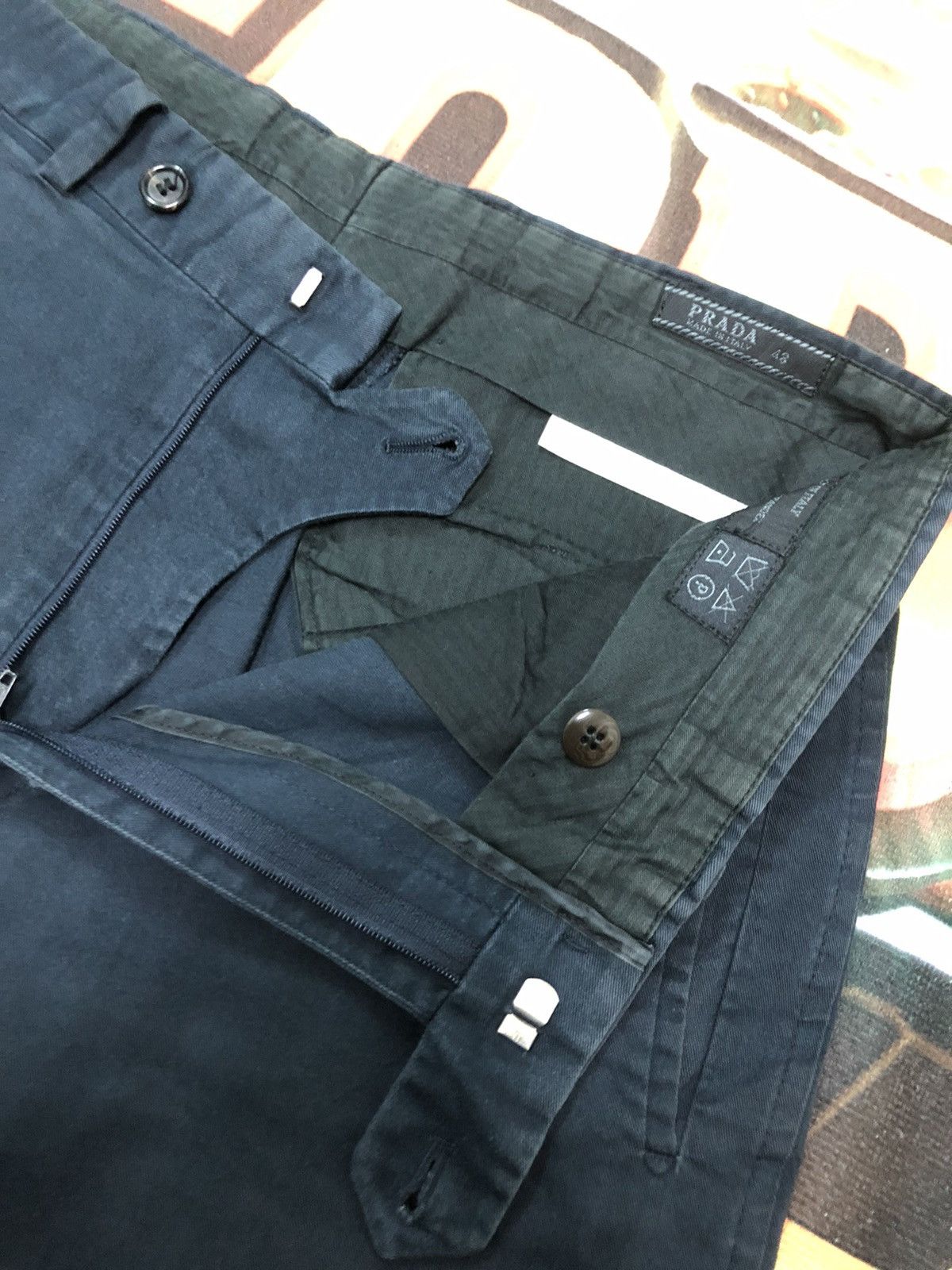 Prada VINTAGE PRADA TROUSERS PANT MADE IN ITALY 🇮🇹 Size US 31 - 5 Thumbnail