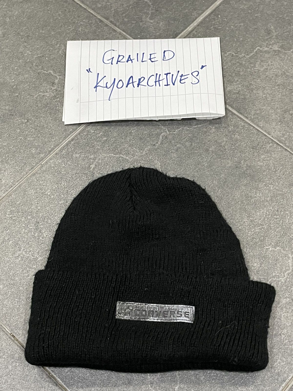 Converse CONVERSE BLACK BEANIE Size ONE SIZE - 2 Thumbnail
