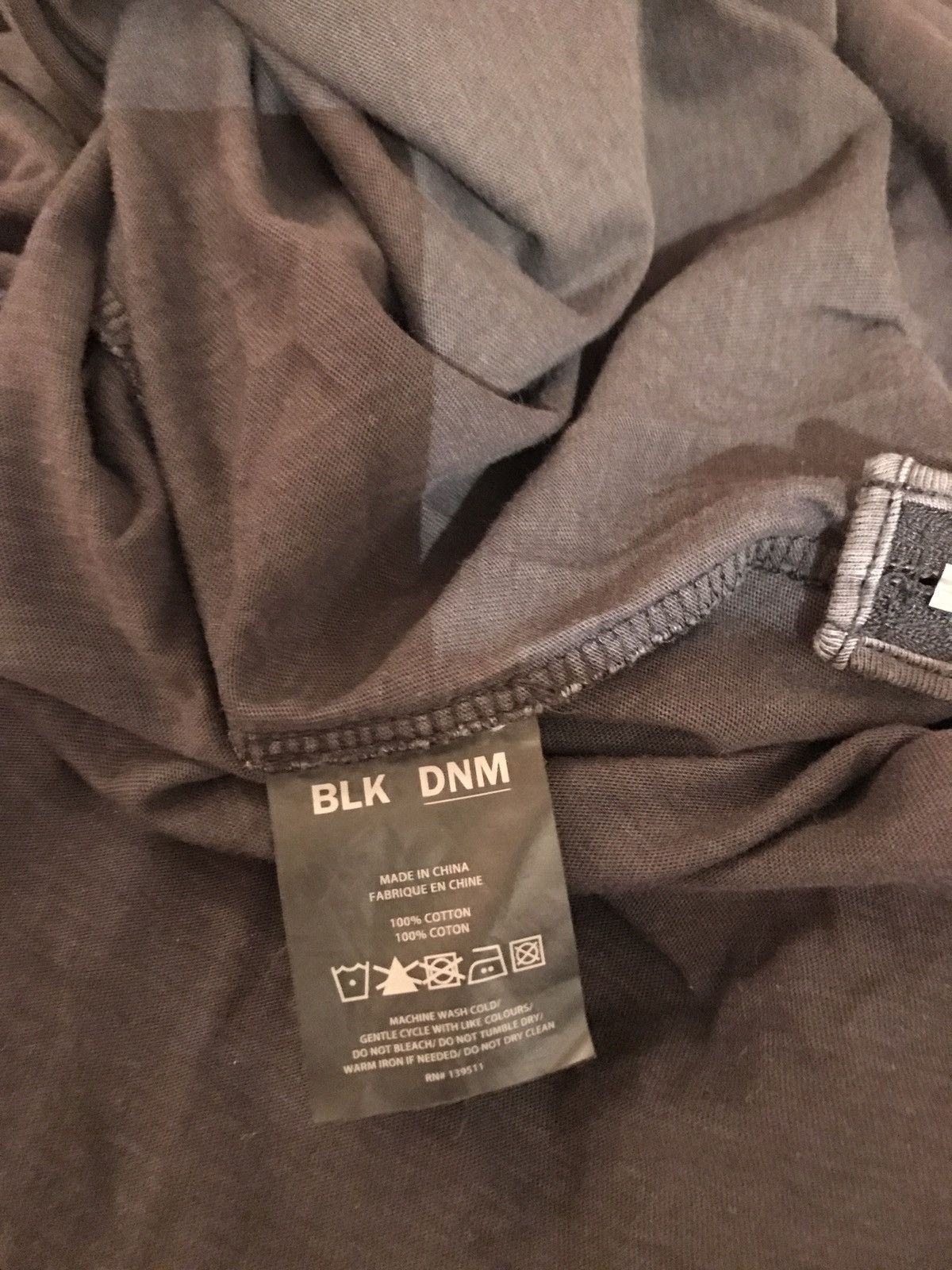Blk Dnm Blk Dnm Side-zip Crewneck tee Size US XL / EU 56 / 4 - 4 Thumbnail