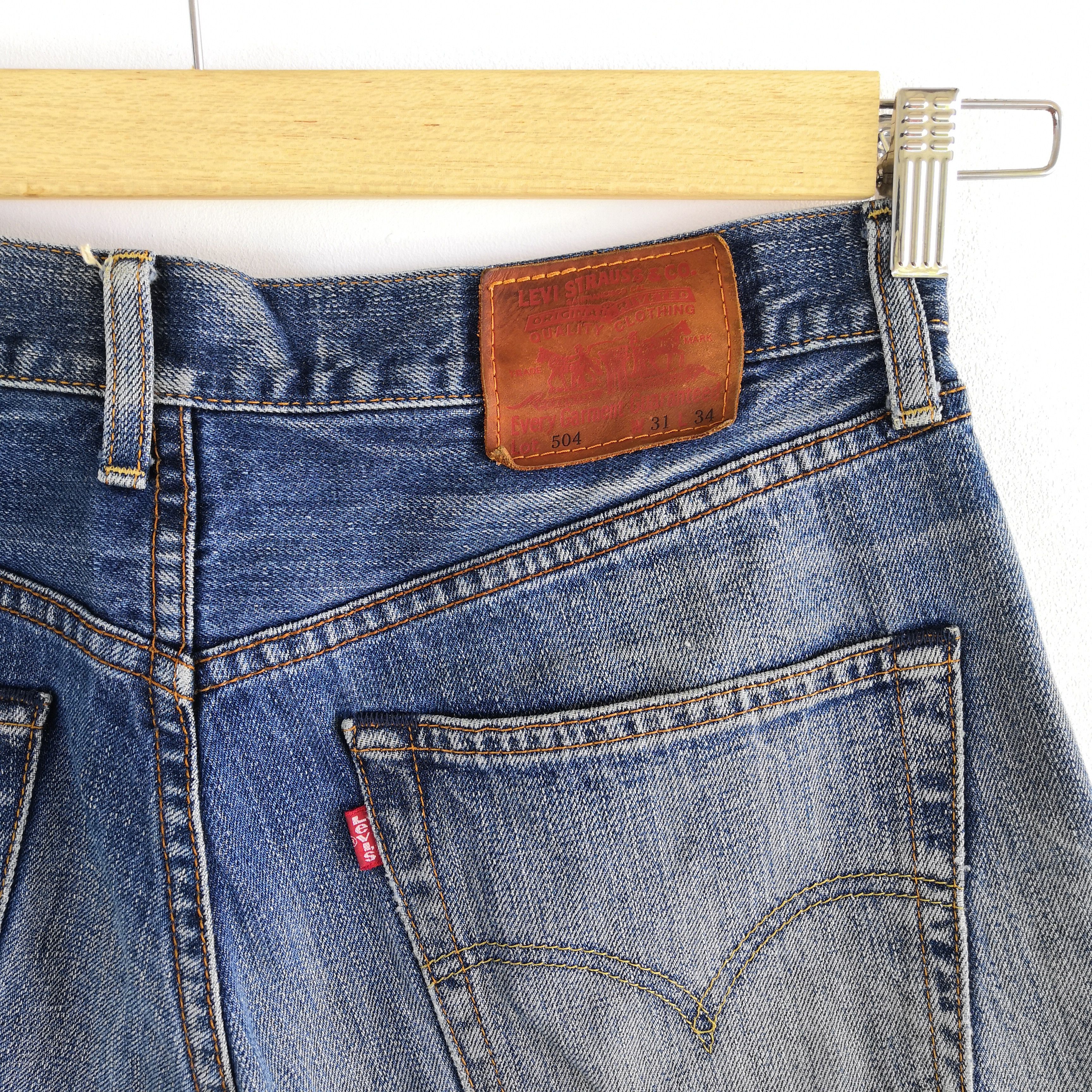 Levi's W31 Vintage Levi's Distressed Jeans Levis Blue Denim Pants Size US 30 / EU 46 - 7 Thumbnail