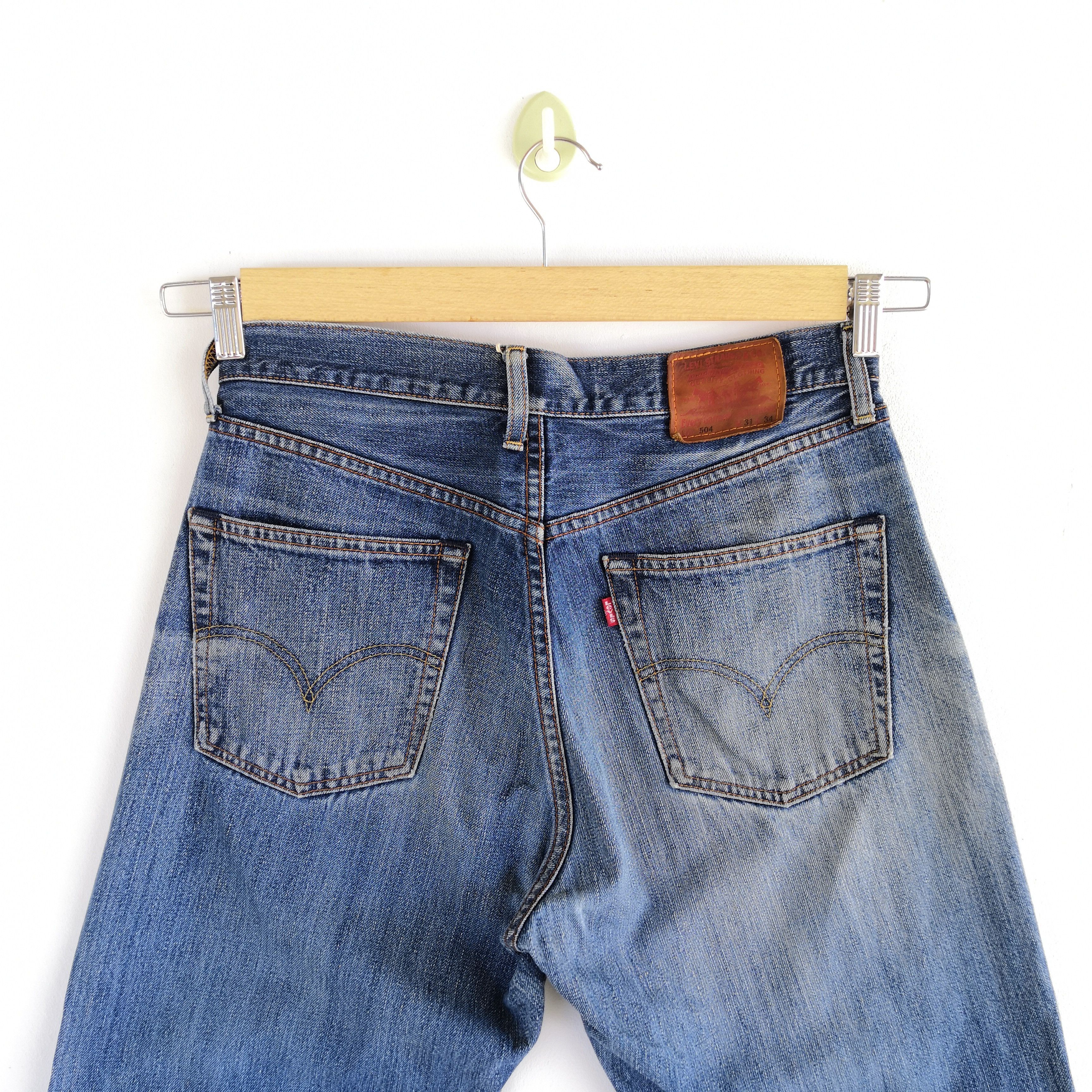 Levi's W31 Vintage Levi's Distressed Jeans Levis Blue Denim Pants Size US 30 / EU 46 - 5 Thumbnail