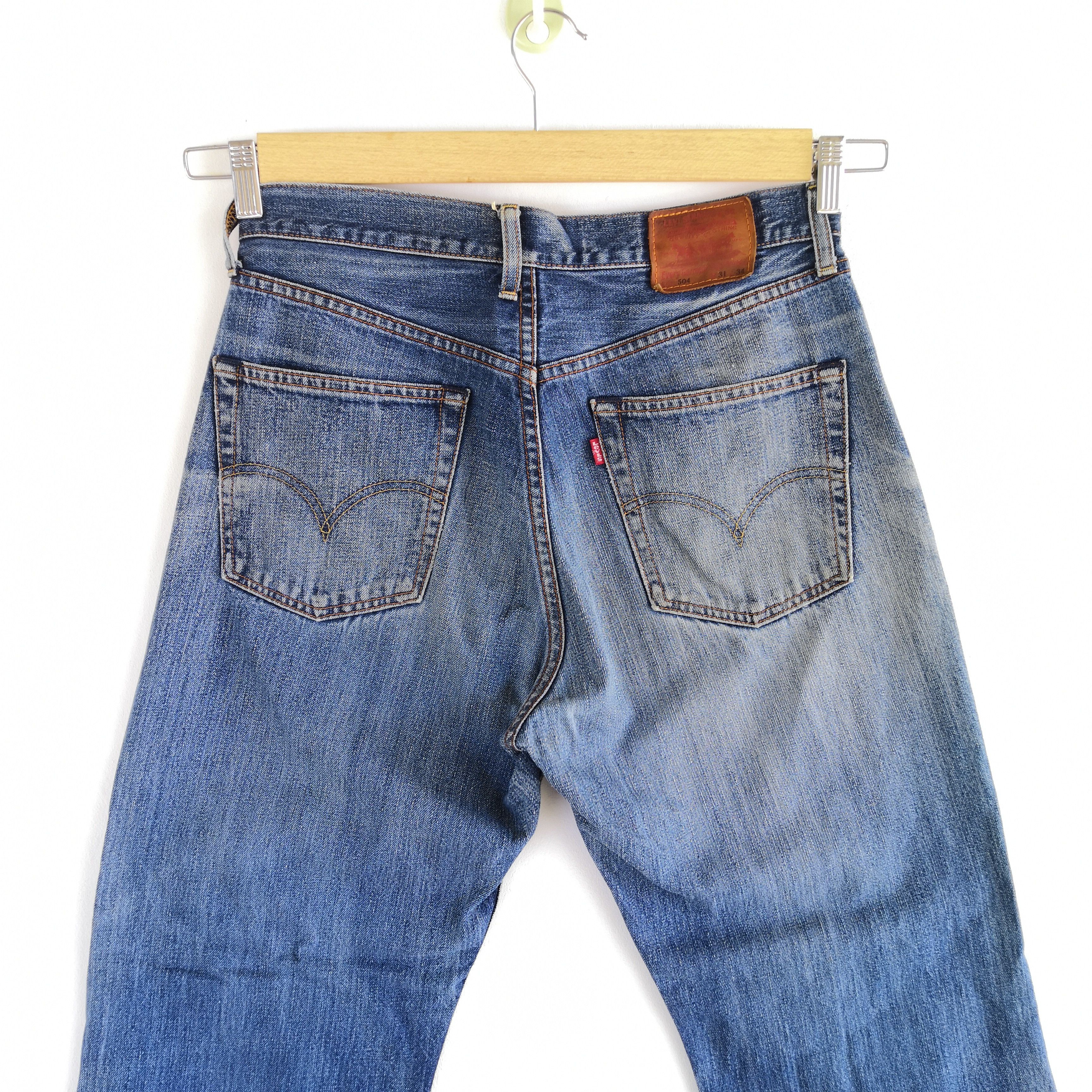 Levi's W31 Vintage Levi's Distressed Jeans Levis Blue Denim Pants Size US 30 / EU 46 - 6 Thumbnail