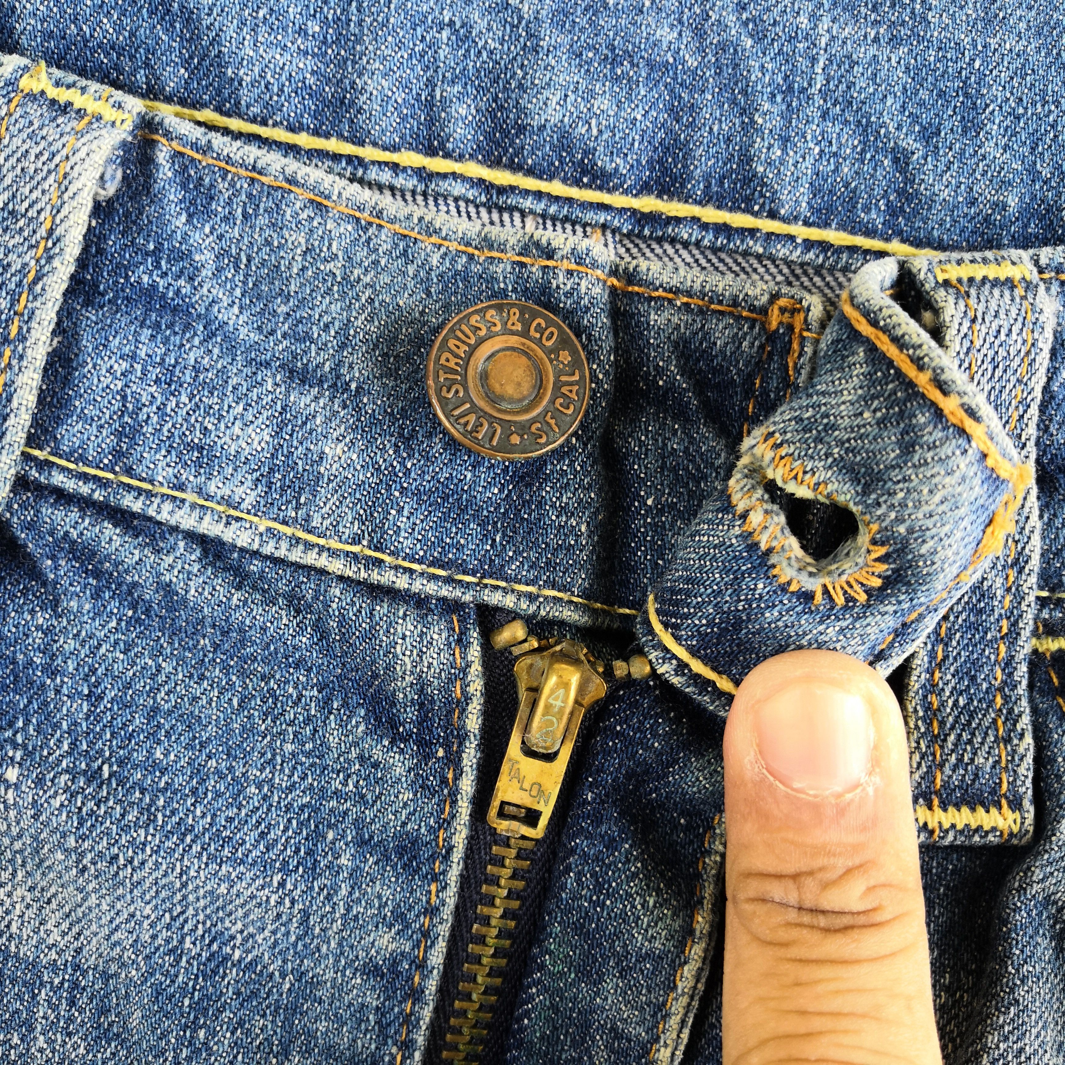 Levi's Vintage Orange Tab Levi's Jeans Levis Ripped Skinny Denim Size US 30 / EU 46 - 9 Thumbnail