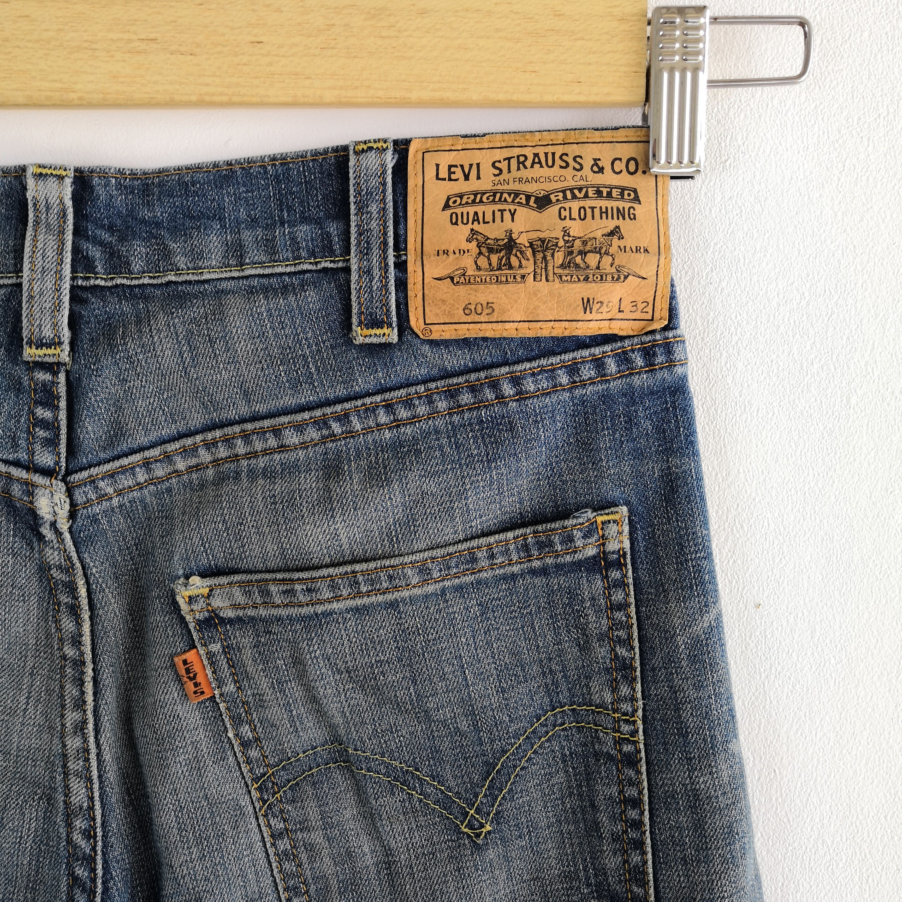 Levi's Vintage Orange Tab Levi's Jeans Levis Ripped Skinny Denim Size US 30 / EU 46 - 7 Thumbnail