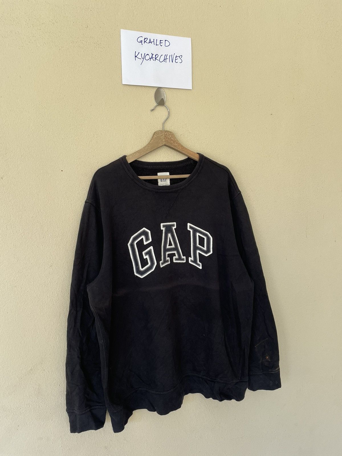 Gap SEASONED GAP BIG LOGO SWEATSHIRT Size US XL / EU 56 / 4 - 2 Thumbnail