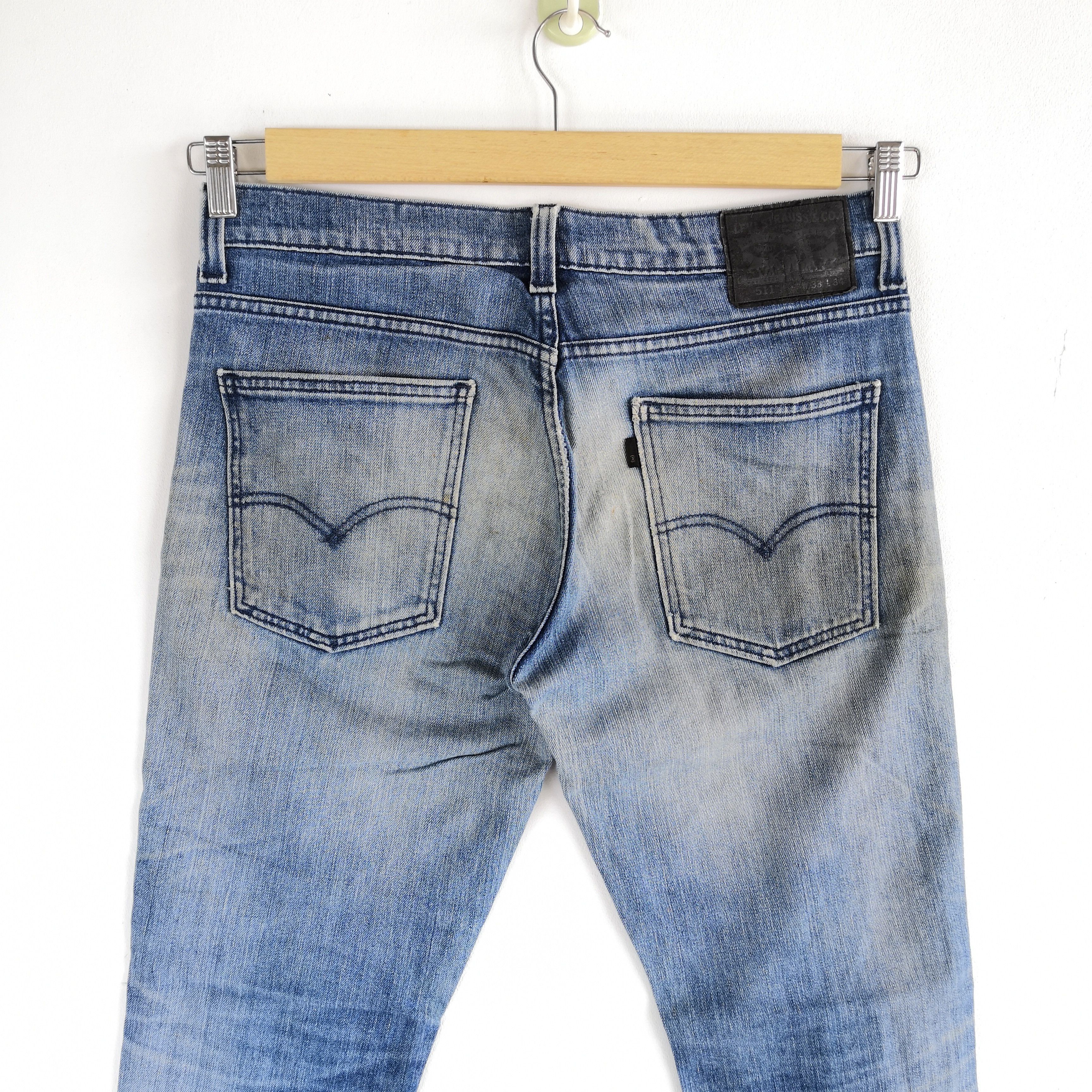 Levi's Vintage Levi's Distressed Jeans Rusty Levis 511 Denim Pants Size US 34 / EU 50 - 7 Thumbnail