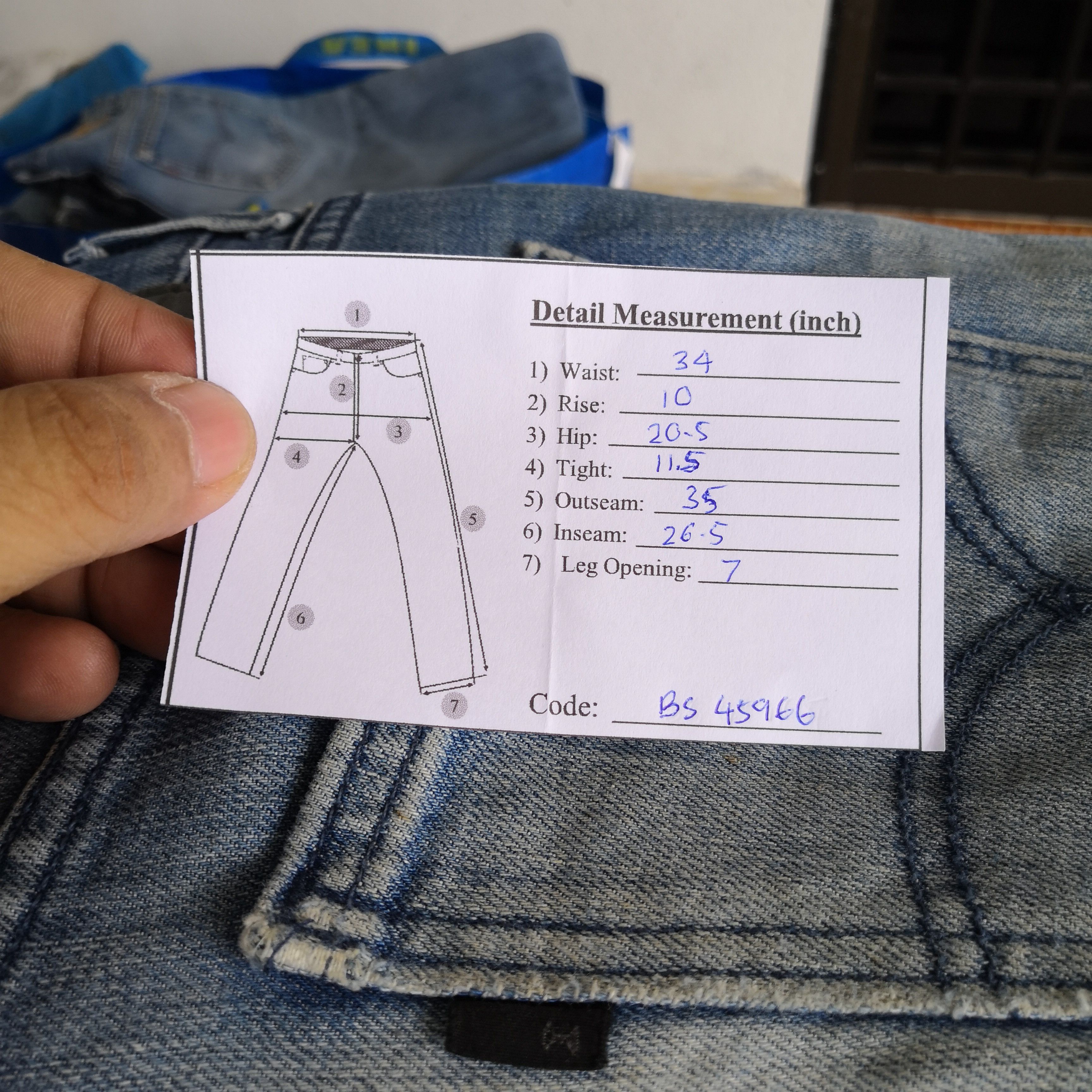 Levi's Vintage Levi's Distressed Jeans Rusty Levis 511 Denim Pants Size US 34 / EU 50 - 13 Thumbnail