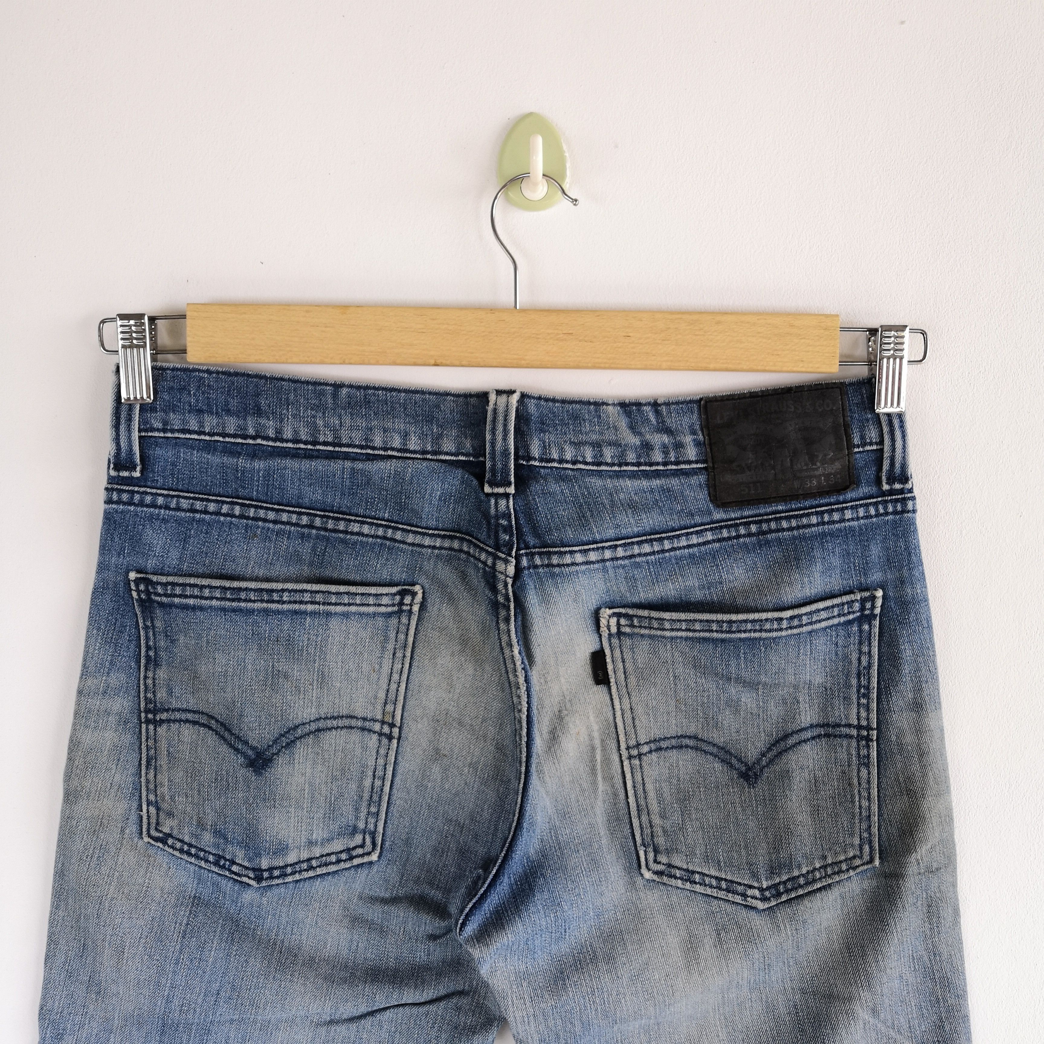 Levi's Vintage Levi's Distressed Jeans Rusty Levis 511 Denim Pants Size US 34 / EU 50 - 6 Thumbnail