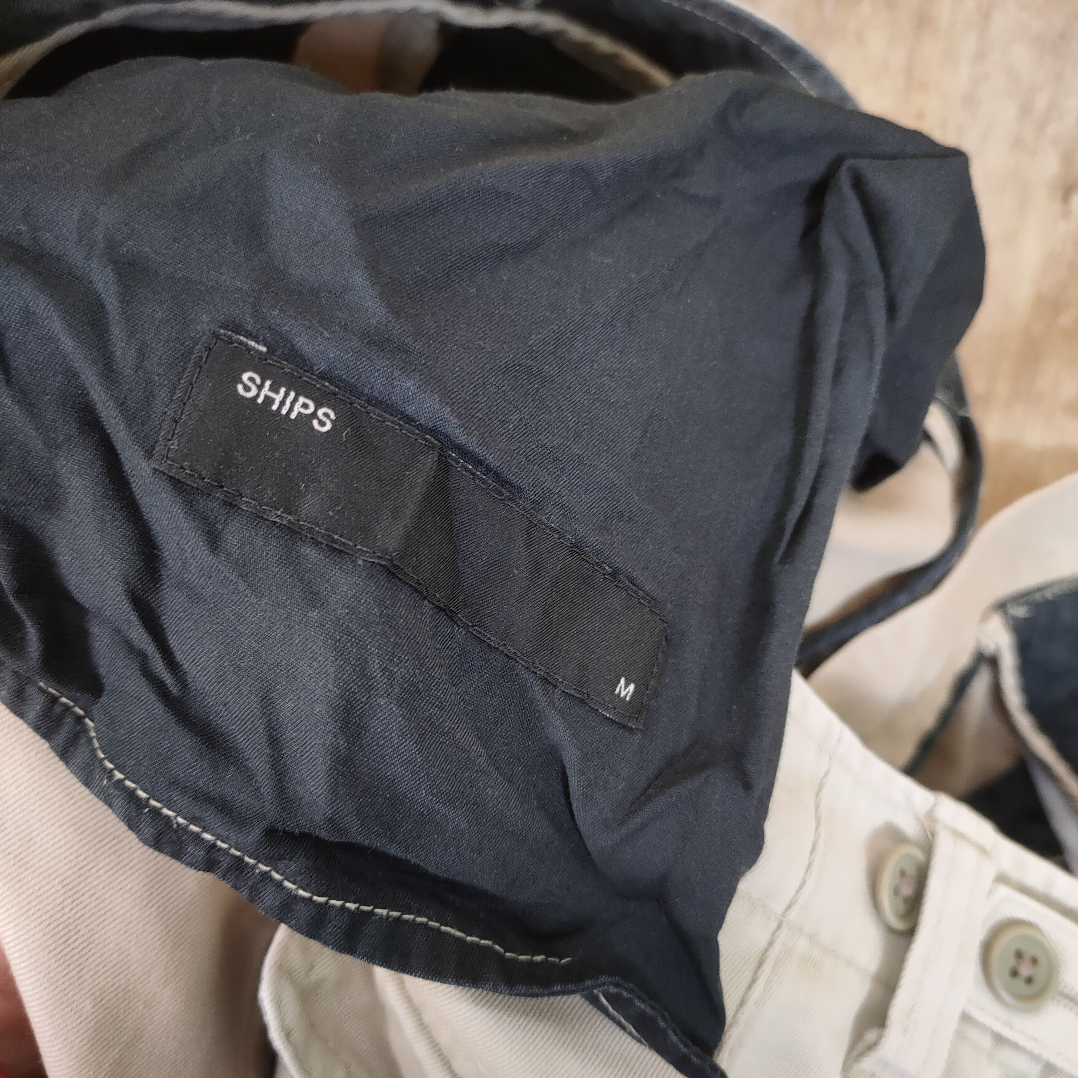 Japanese Brand VINTAGE SHIPS FADED WHITE CARGO PANTS Size US 30 / EU 46 - 21 Thumbnail
